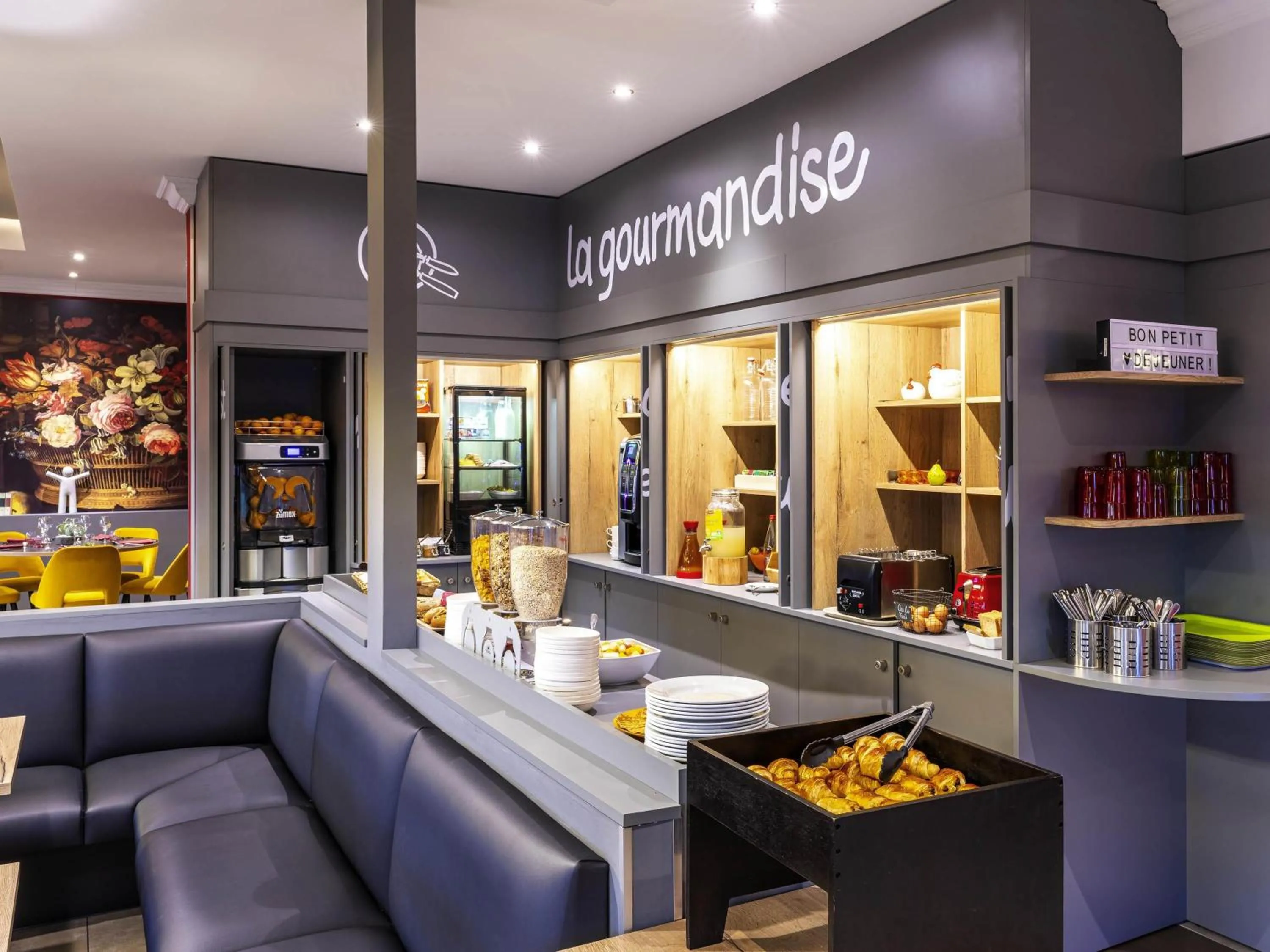 Breakfast in ibis Styles Douai Gare Gayant Expo