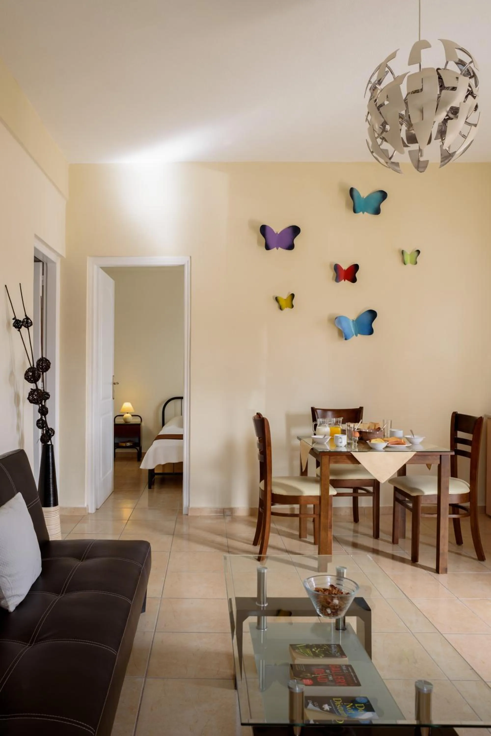 Decorative detail in Moonlight Apartments & Suites