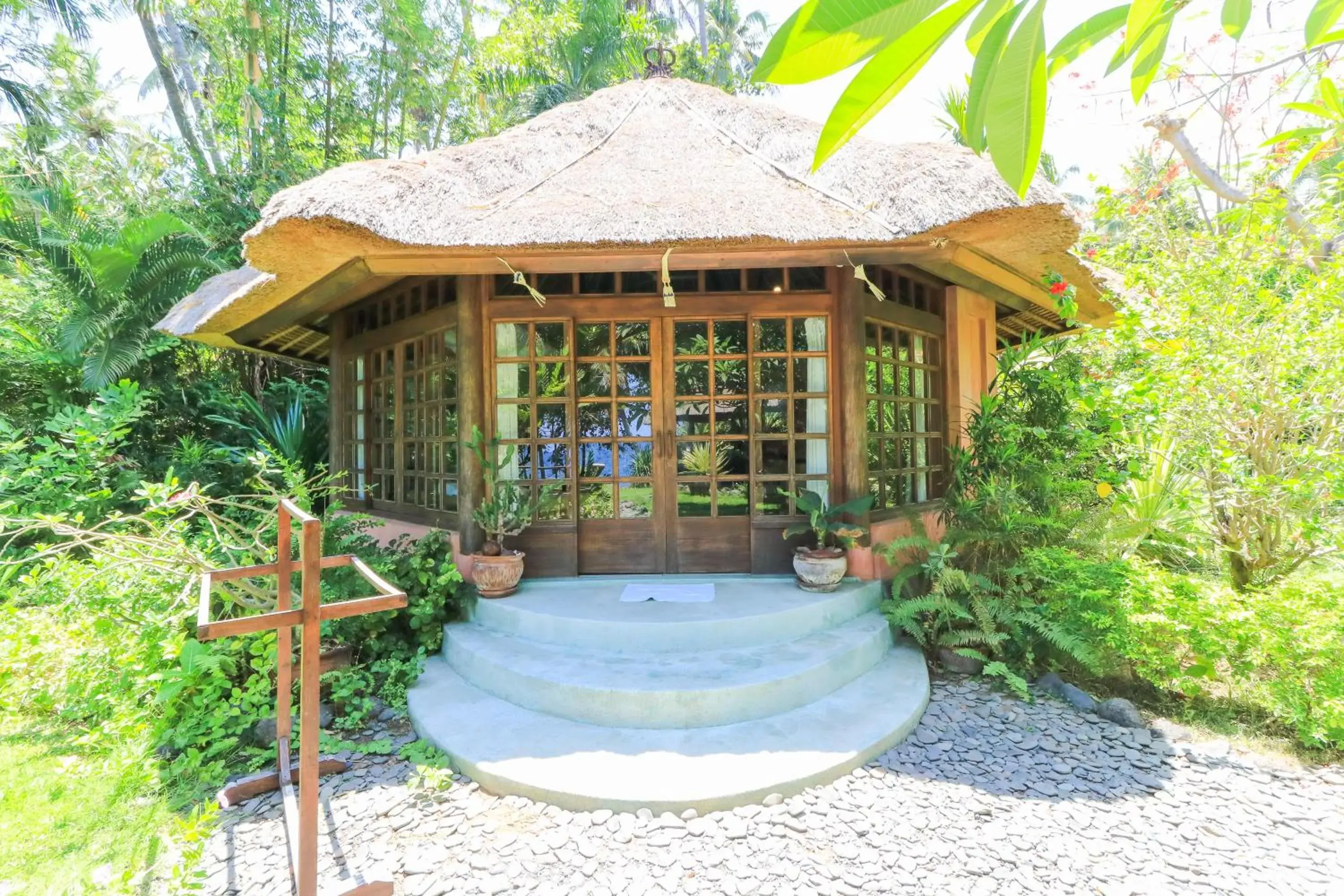 Property building in Palm Beach Villas Bali Property building in Palm Beach Villas Bali