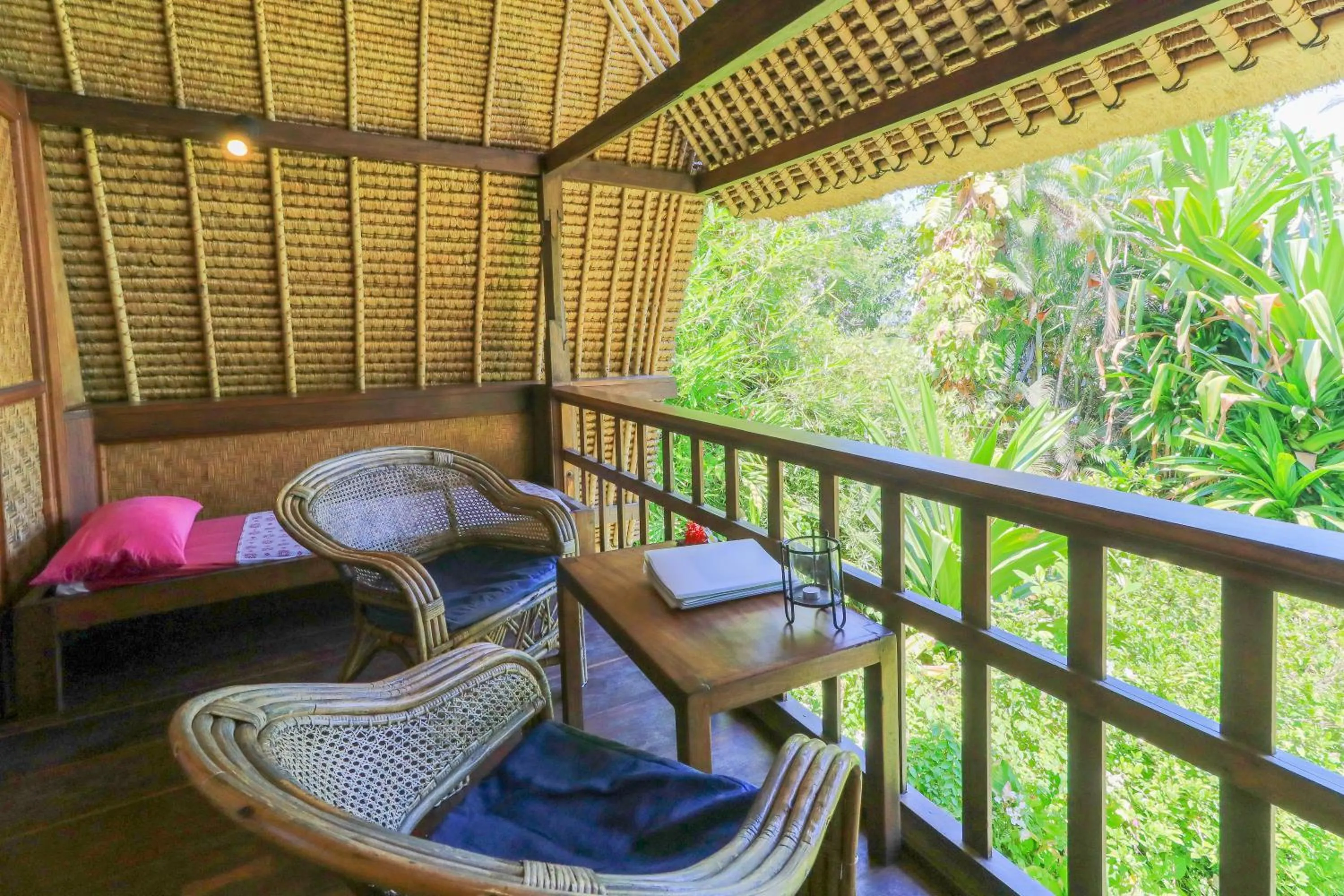 Balcony/Terrace in Palm Beach Villas Bali