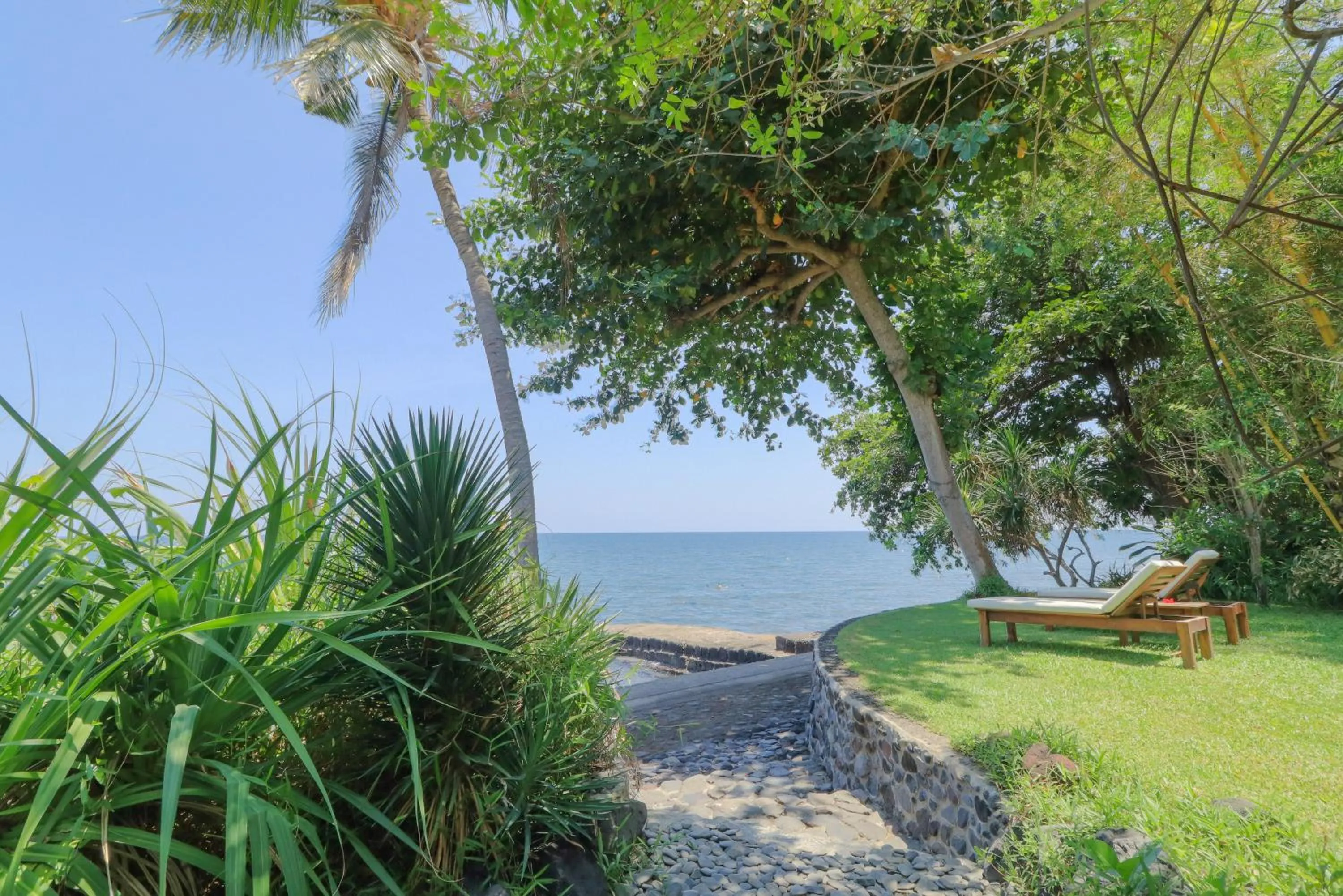 Natural landscape in Palm Beach Villas Bali