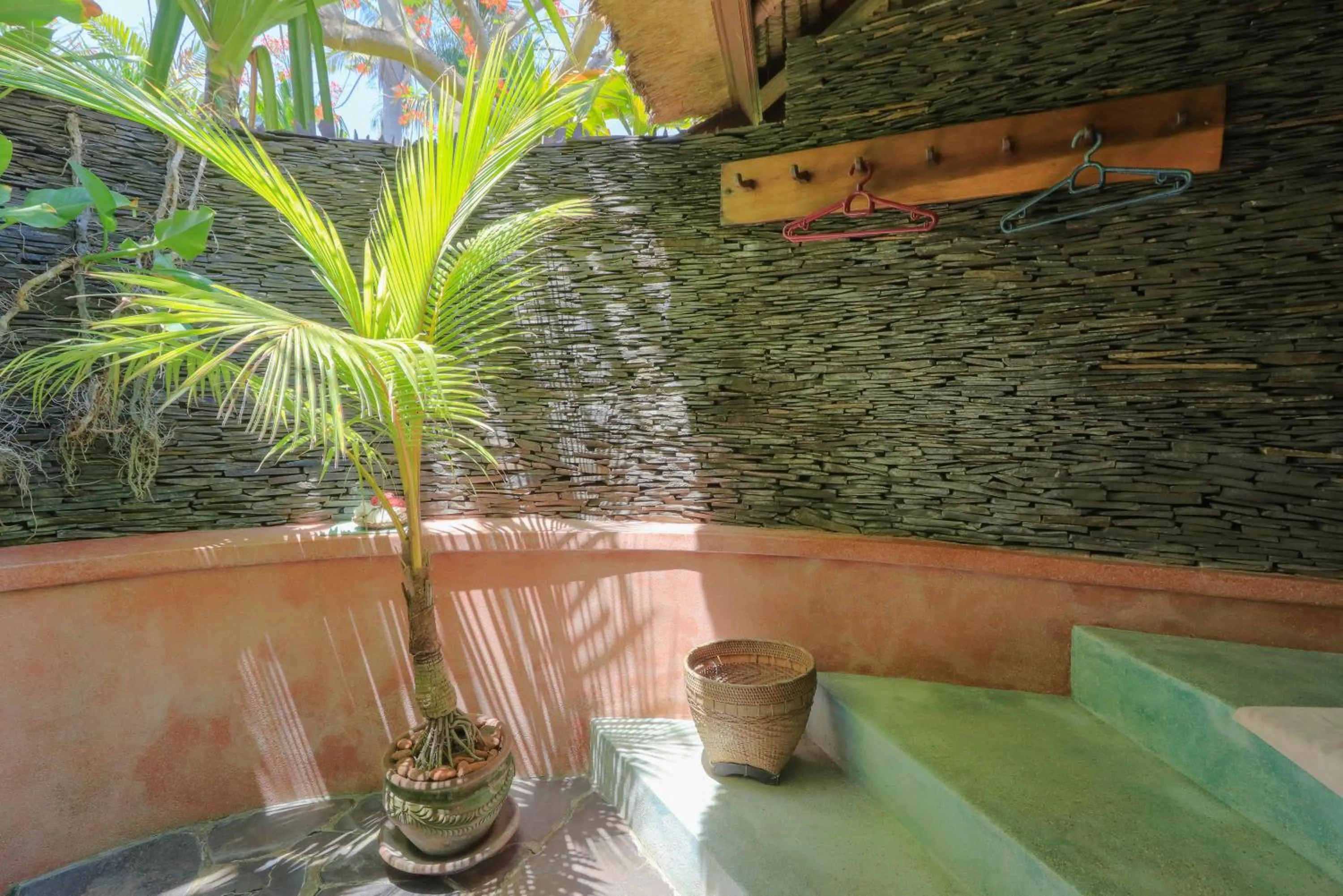 Patio in Palm Beach Villas Bali