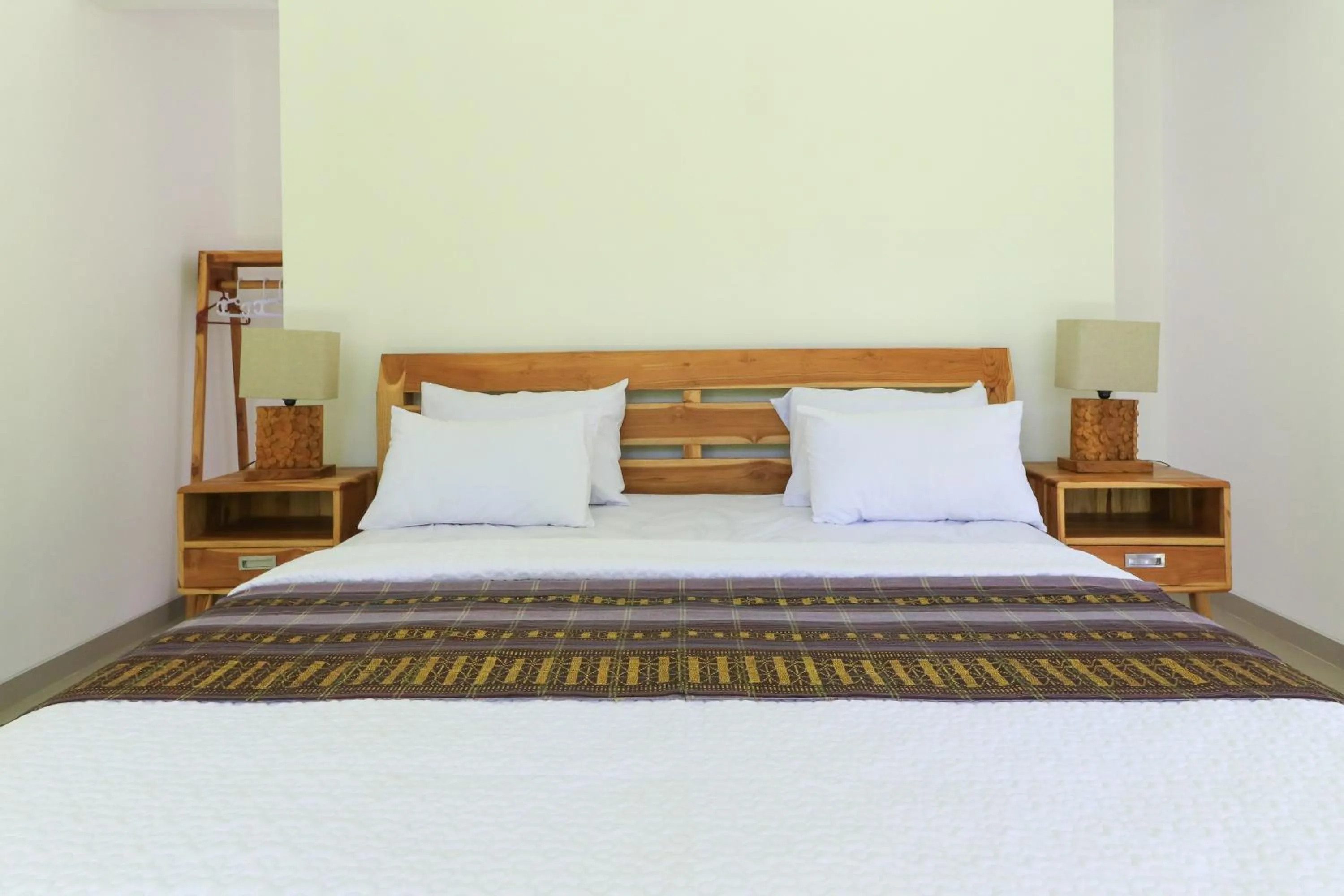 Bedroom, Bed in Palm Beach Villas Bali