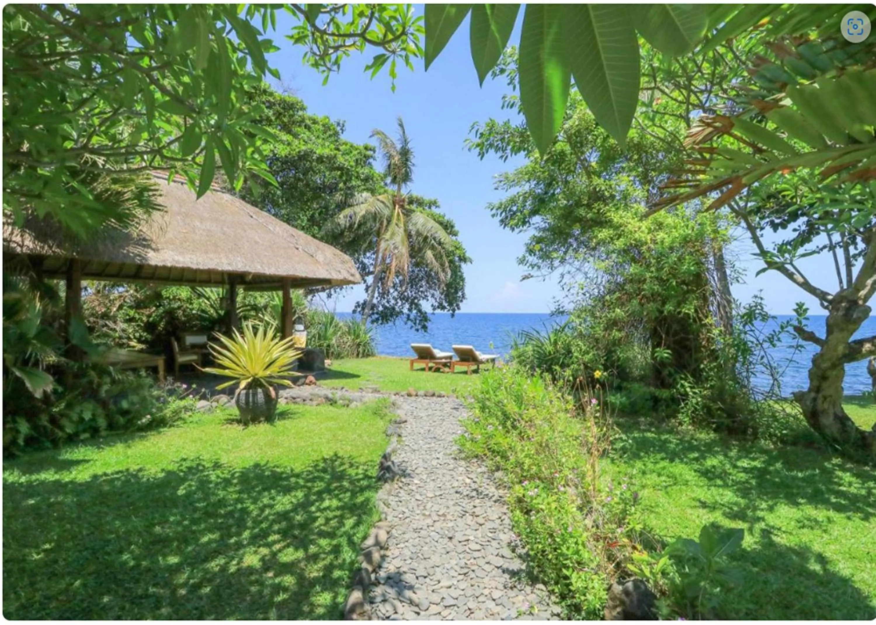 Natural landscape in Palm Beach Villas Bali