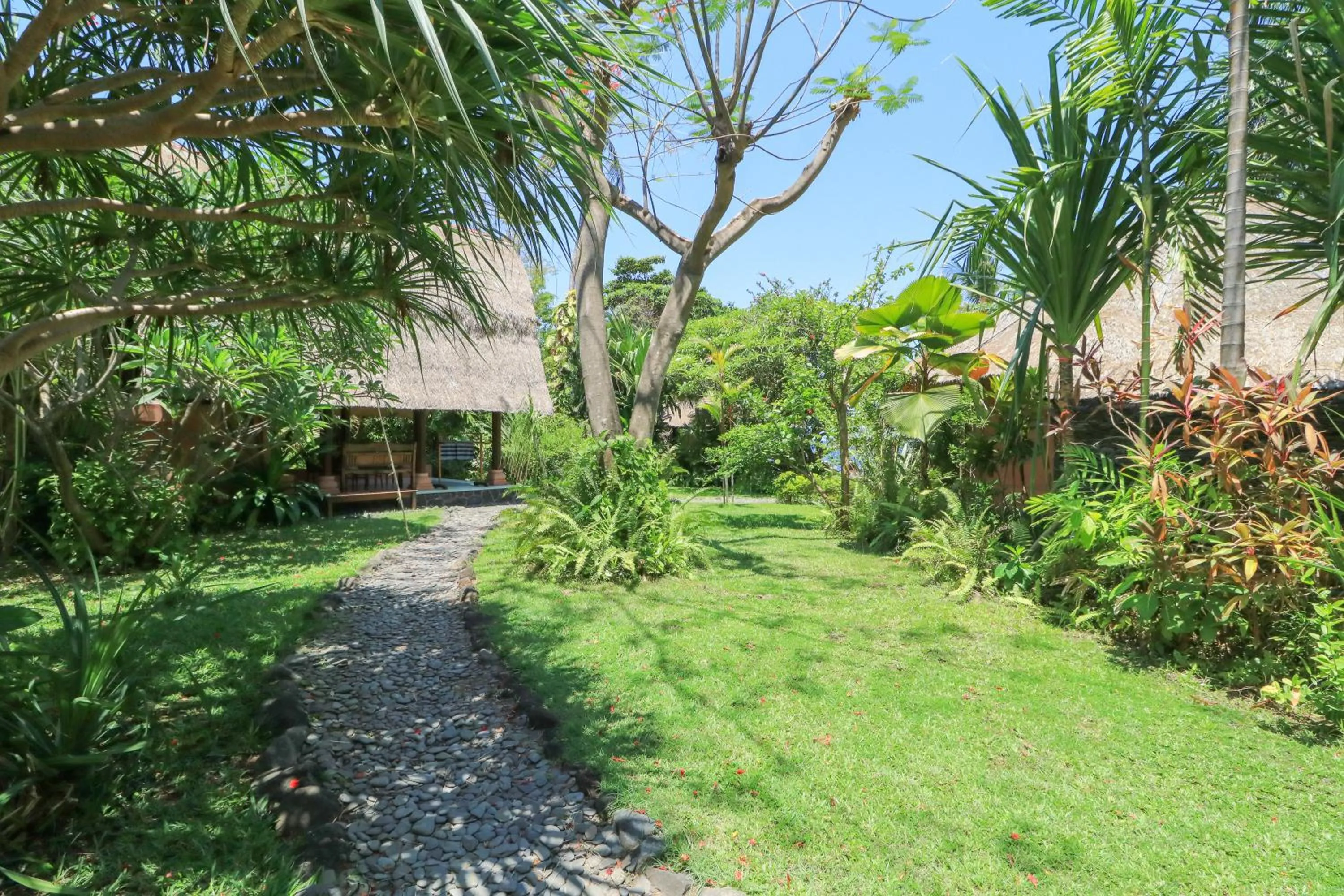 Garden in Palm Beach Villas Bali