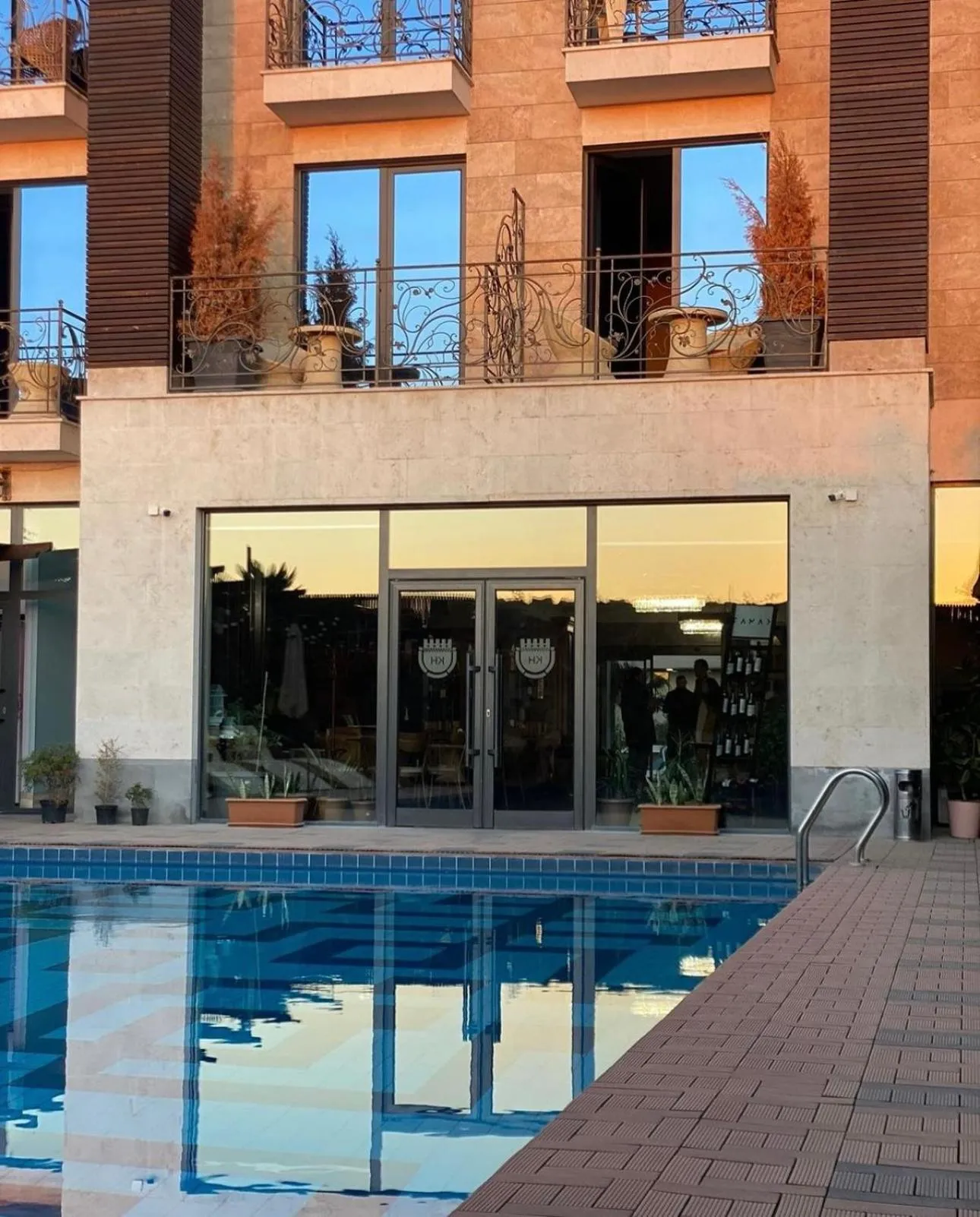 Garden in Konyak Hotel