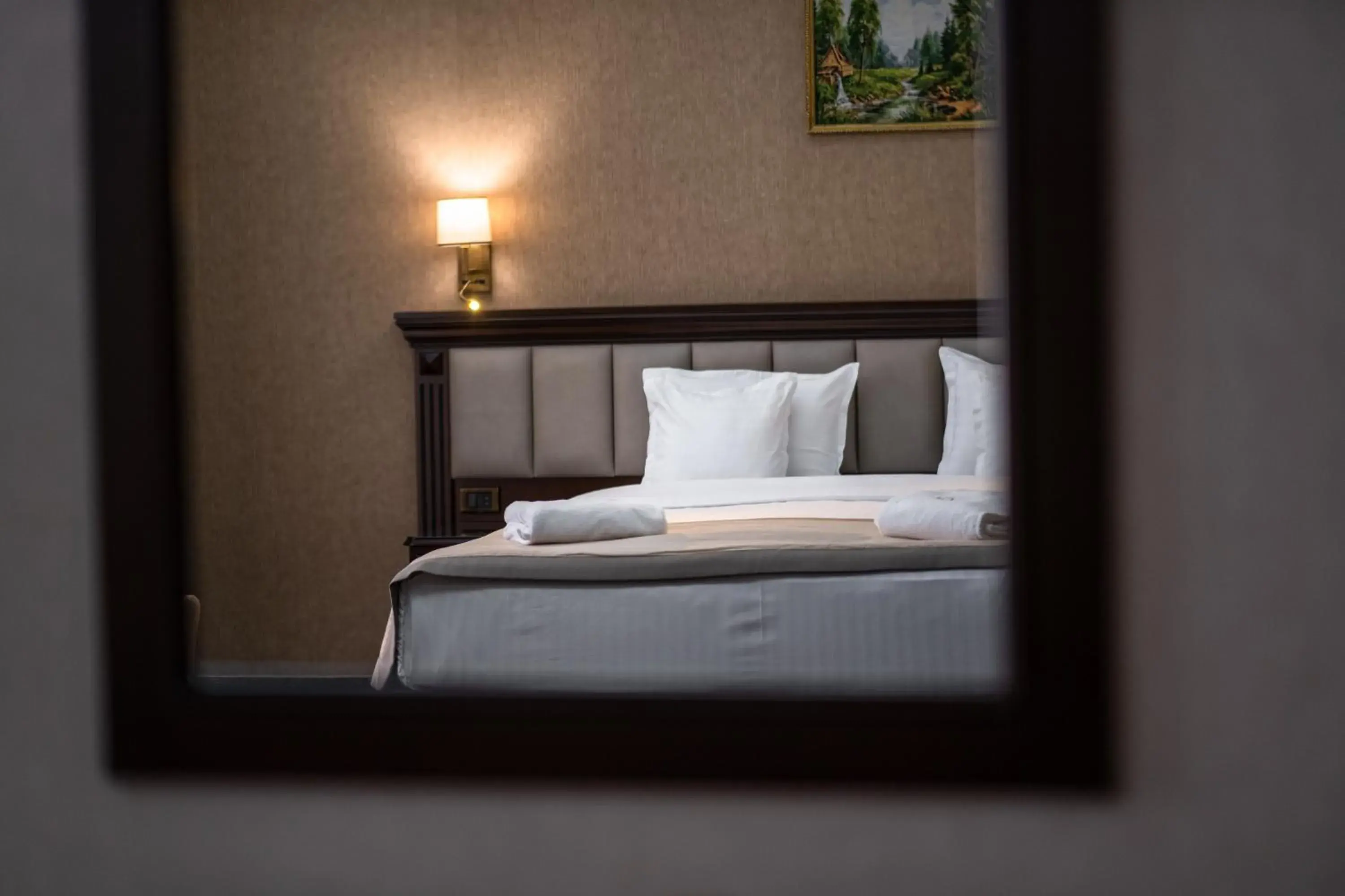 Bed in Konyak Hotel Bed in Konyak Hotel