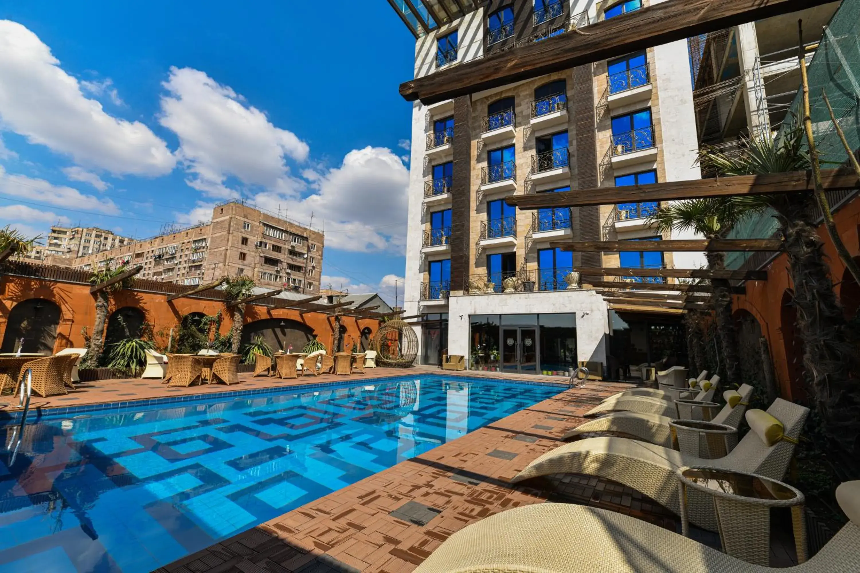 Swimming pool in Konyak Hotel Swimming pool in Konyak Hotel