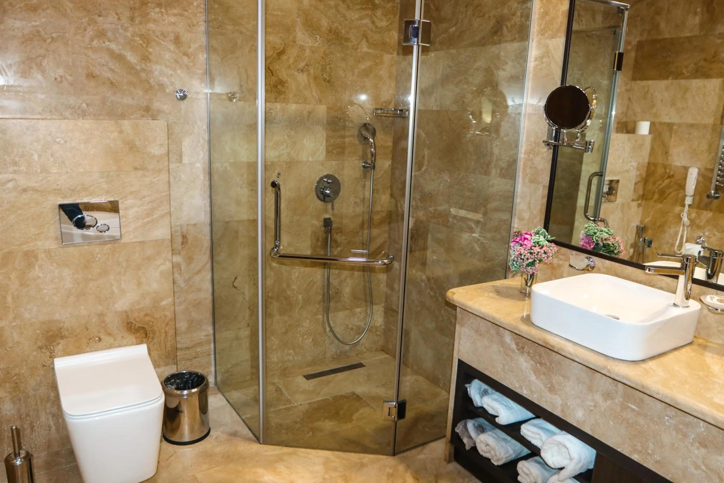 Bathroom in Konyak Hotel