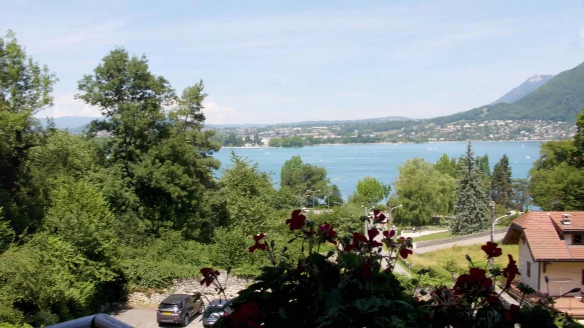 Lake view in Hotel des Marquisats