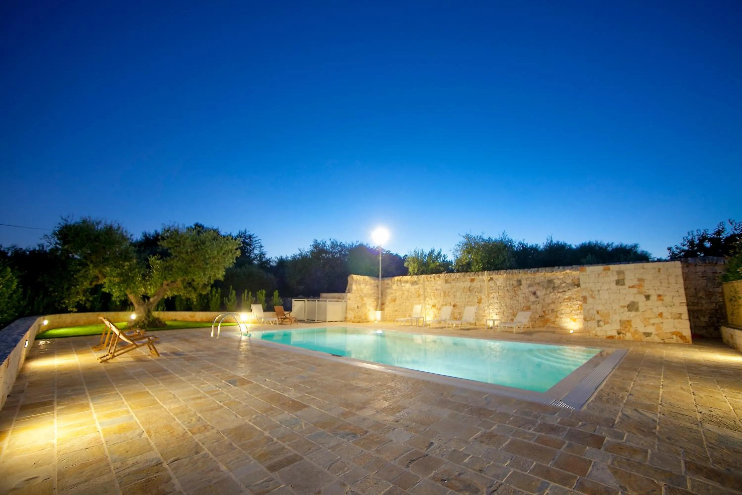 Swimming pool in Il Calàscione Apulian Villas