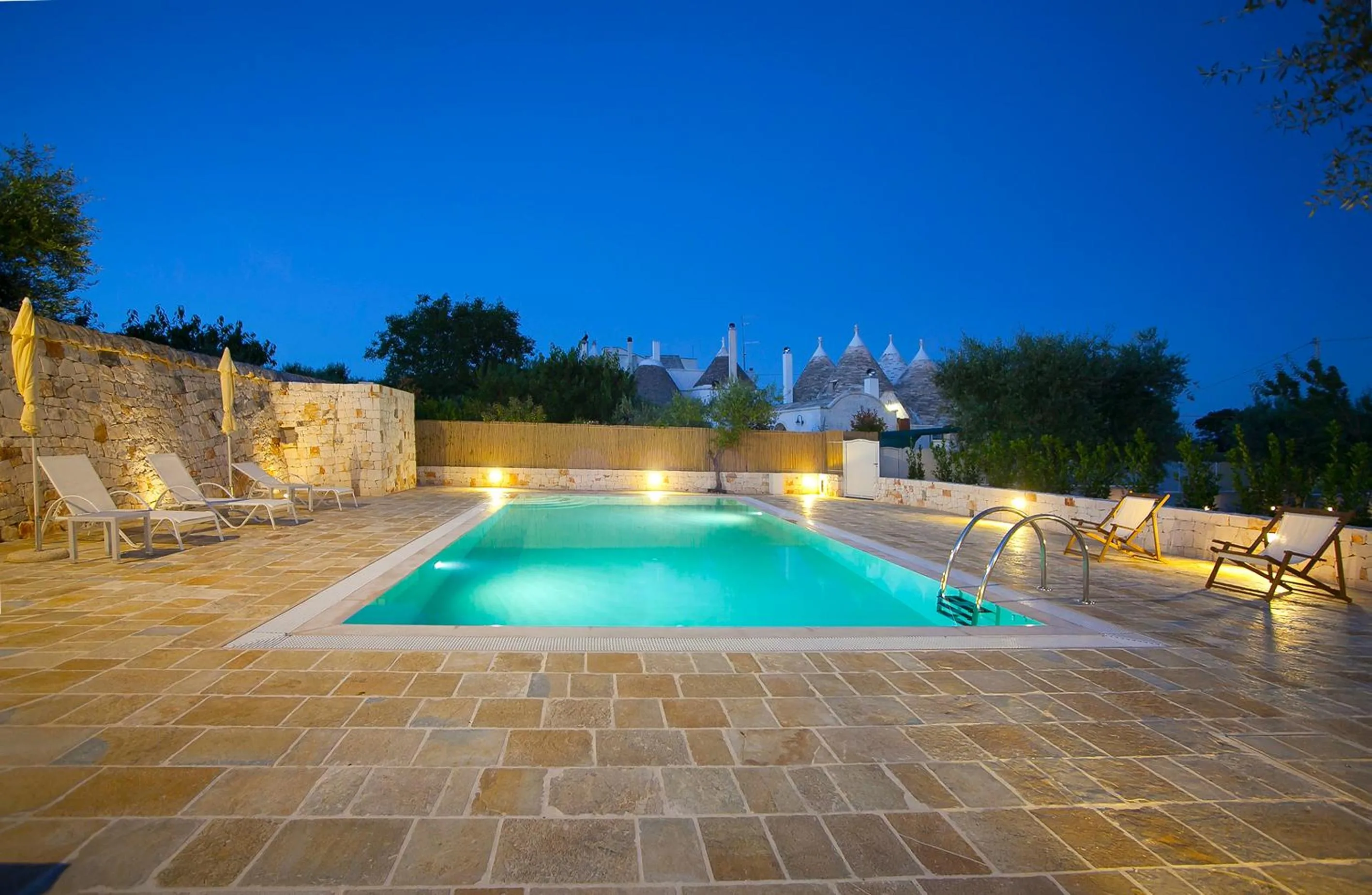 Swimming pool in Il Calàscione Apulian Villas