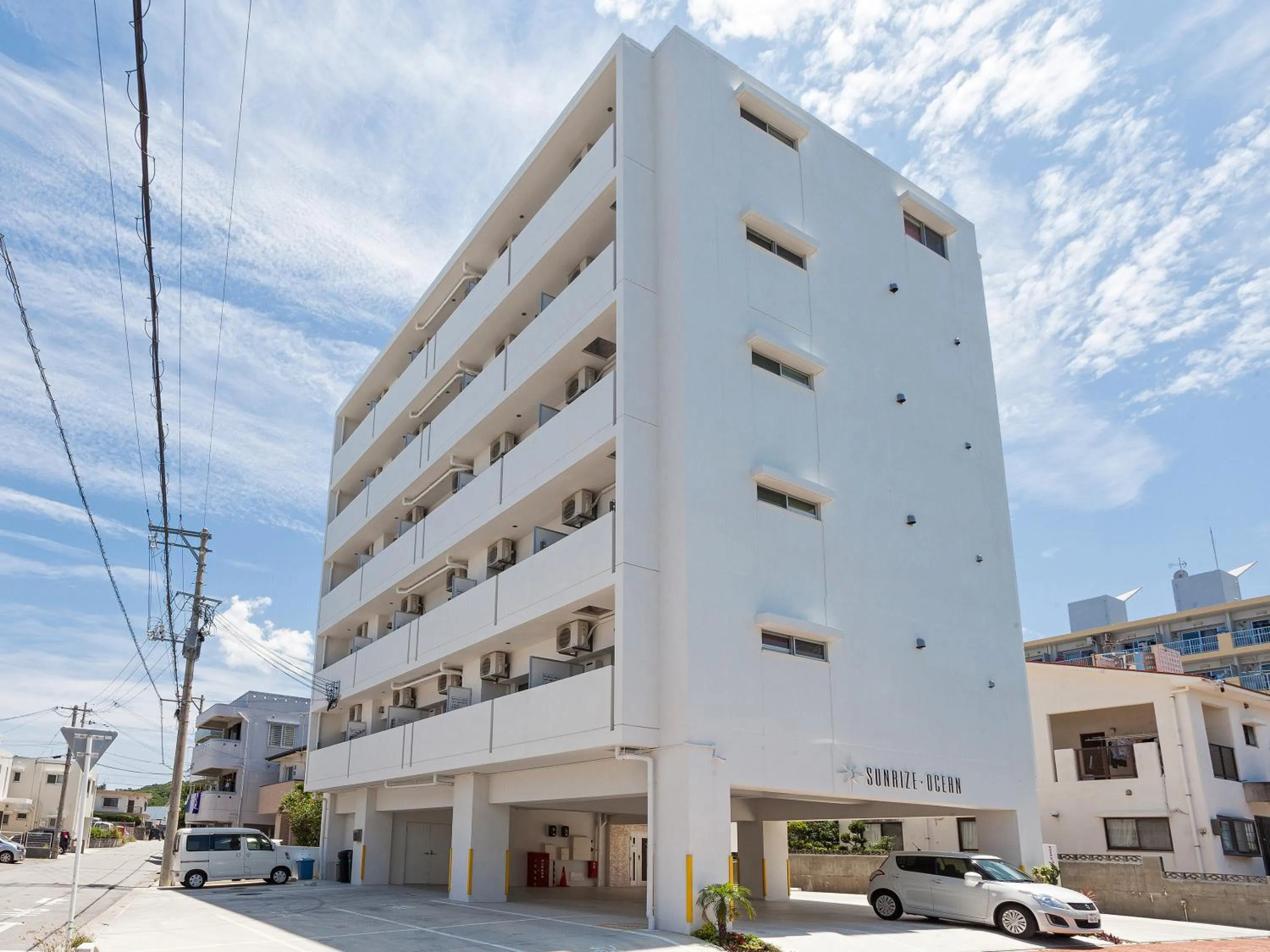 Property building in Yonabaru Hotel SUNRIZE OCEAN
