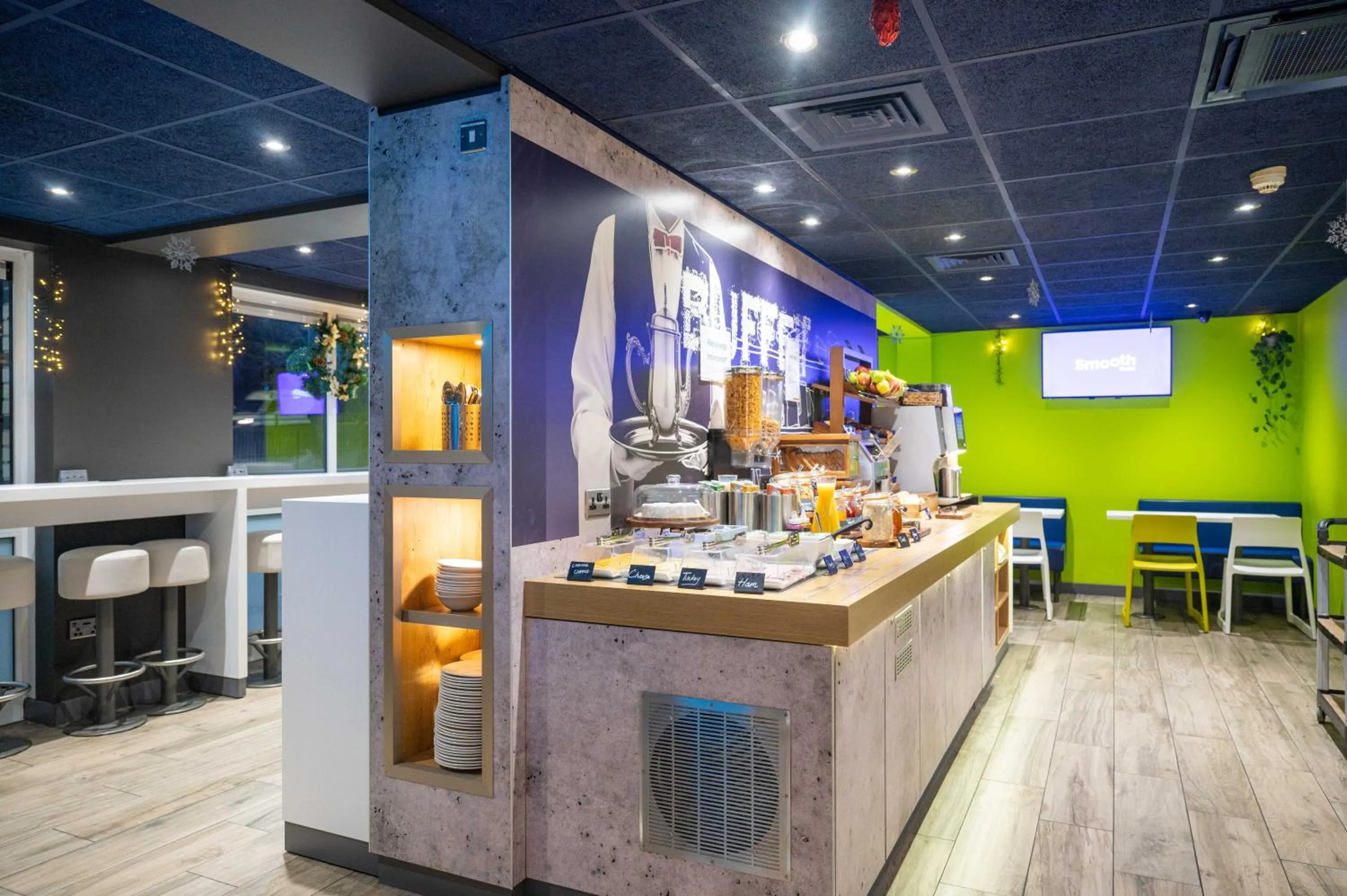 Continental breakfast in ibis budget London Barking