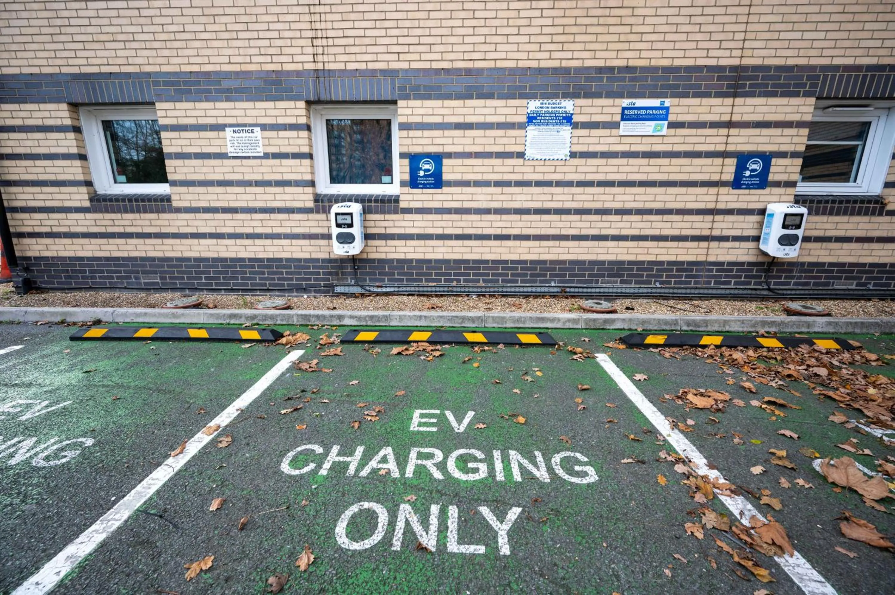 Parking in ibis budget London Barking