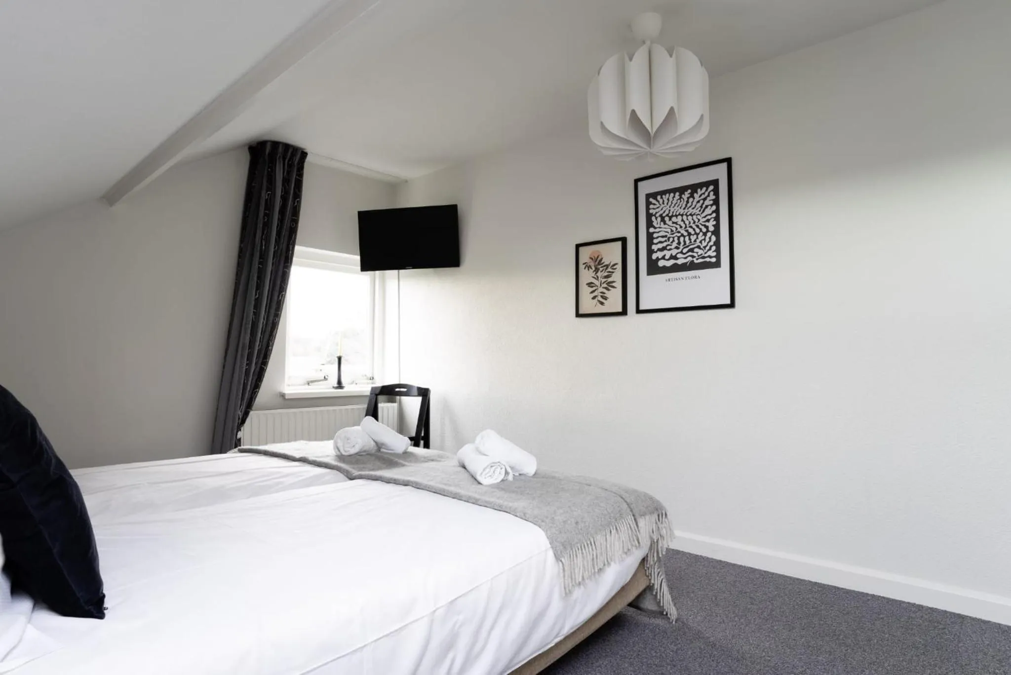 Bed in Hotel Restaurant de Loenermark