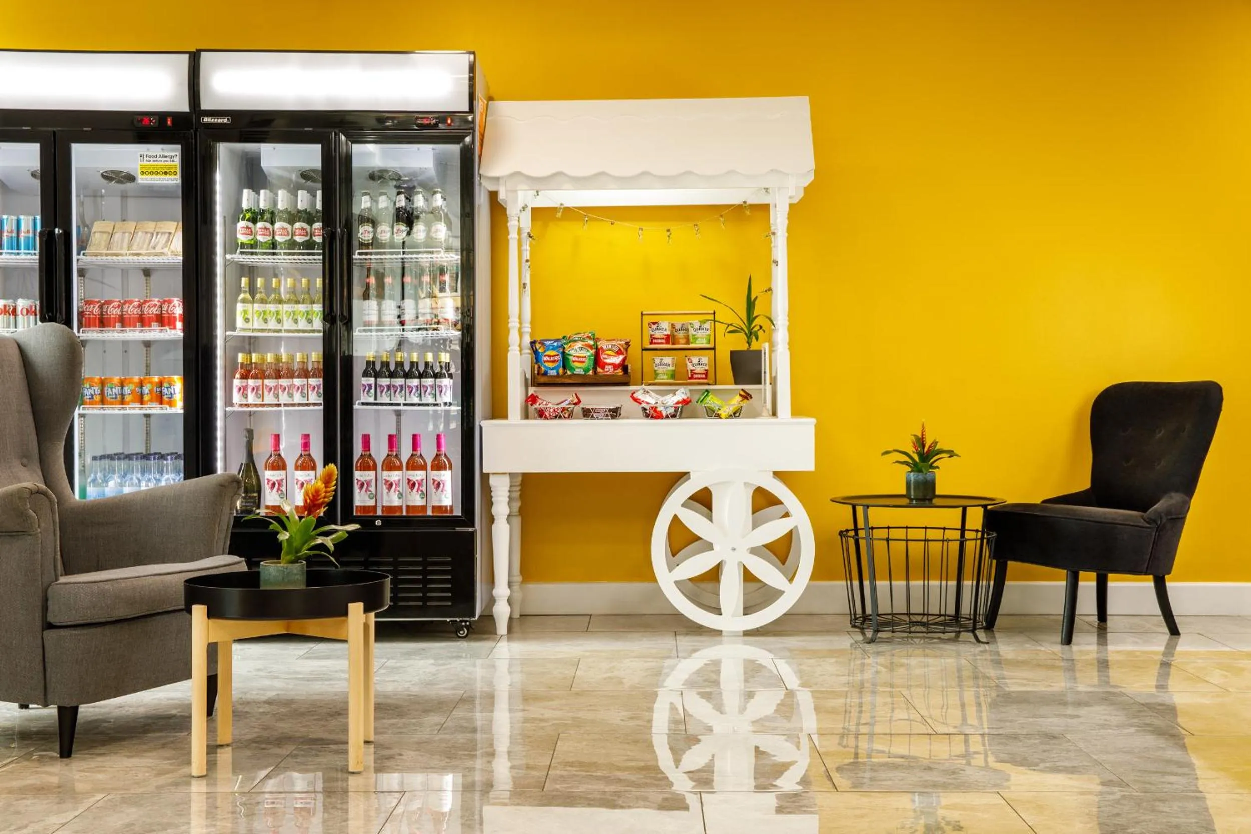 Food and drinks in ibis budget Sheffield Arena