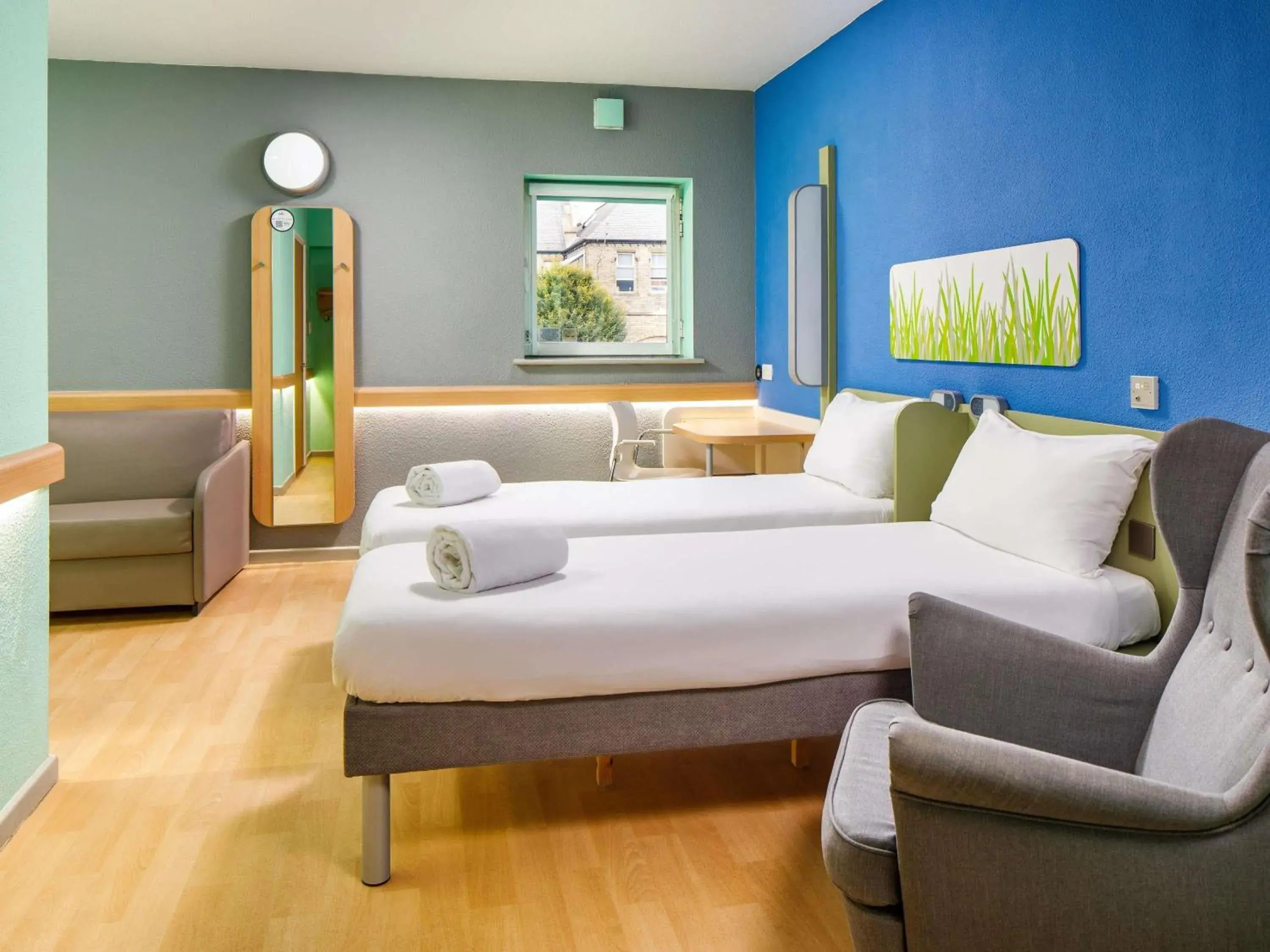 Bedroom in ibis budget Sheffield Arena Bedroom in ibis budget Sheffield Arena