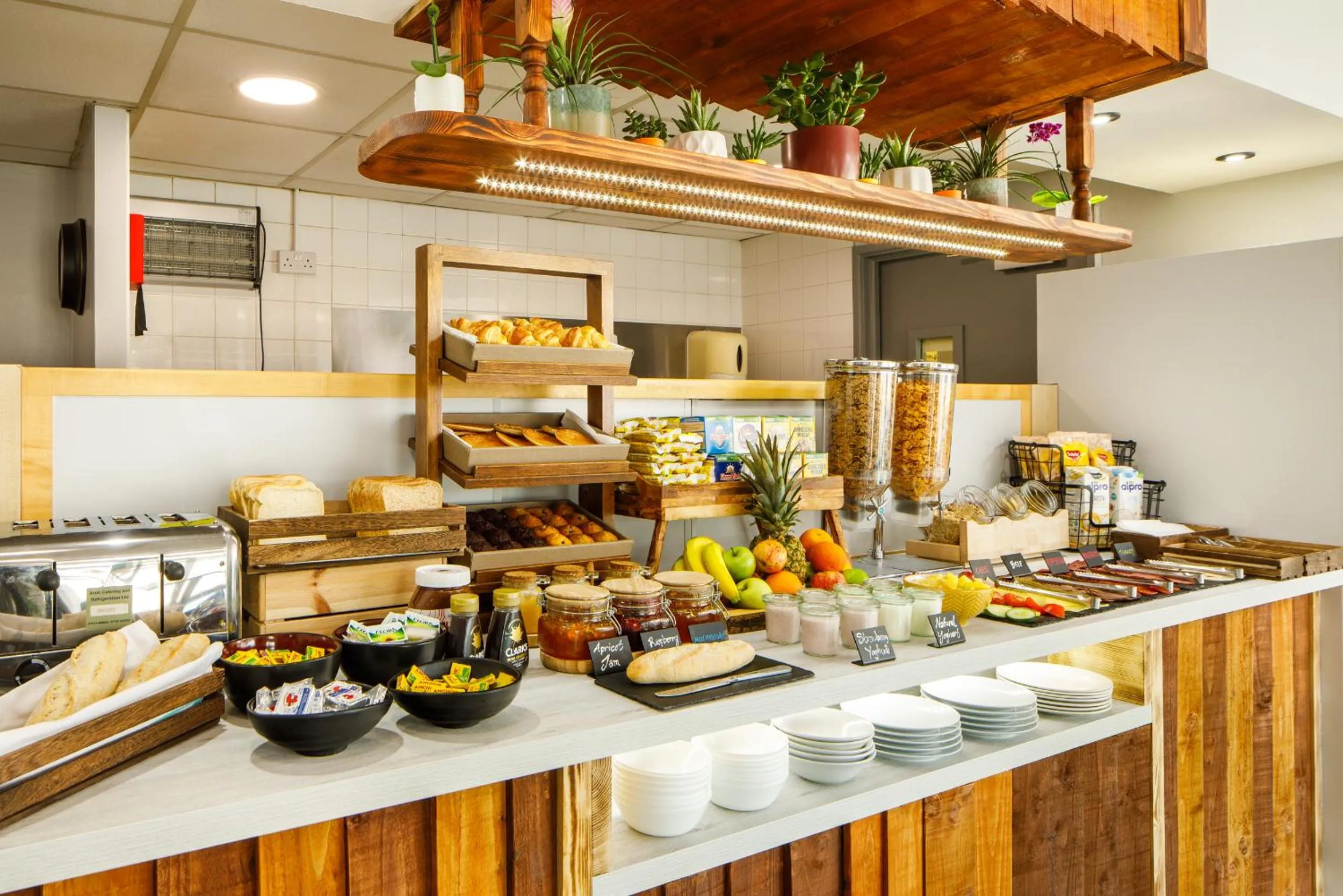 Continental breakfast in ibis budget Sheffield Arena