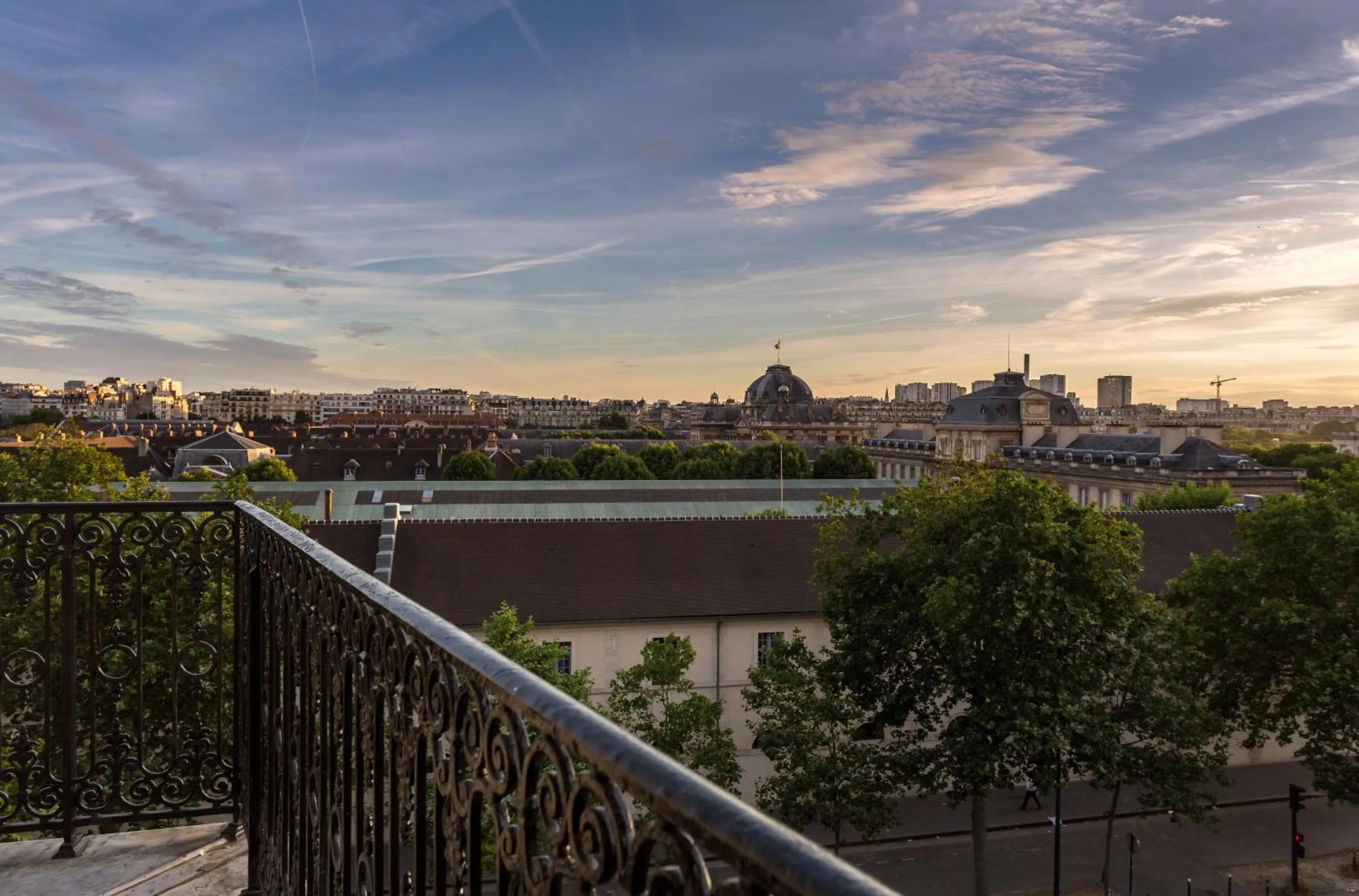 Balcony/Terrace in Hôtel La Comtesse