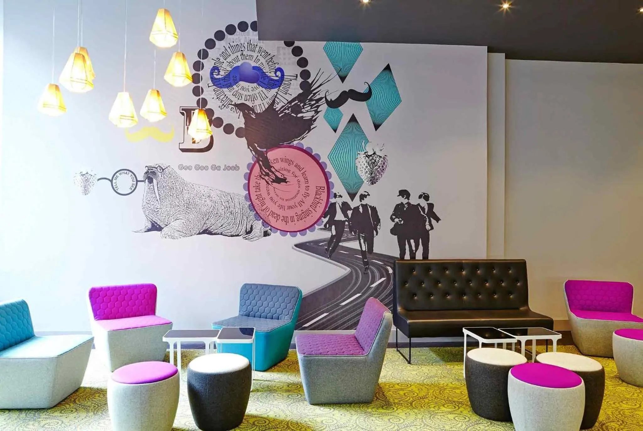 Lounge or bar in Ibis Styles Liverpool Centre Dale Street - Cavern Quarter