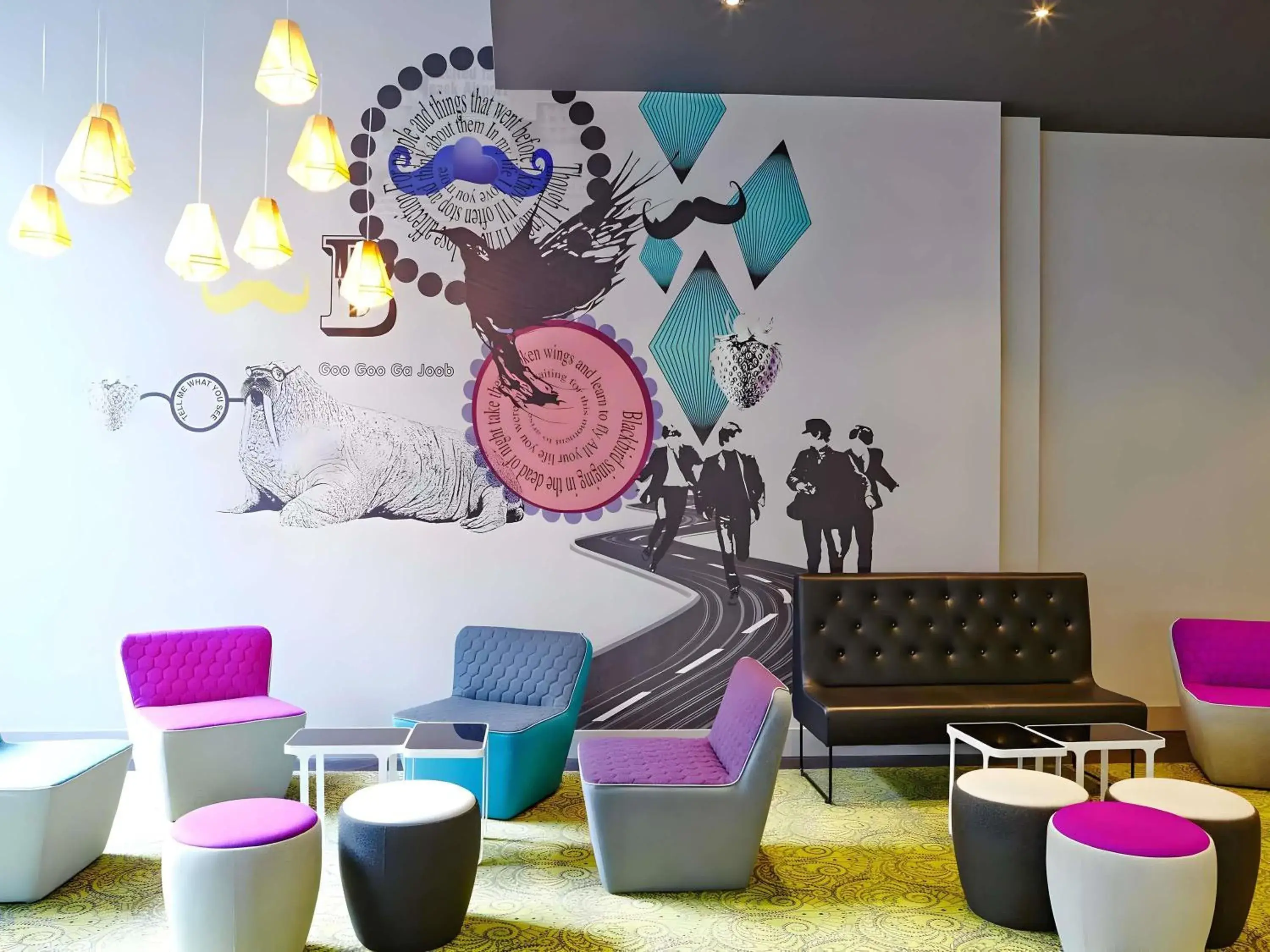 Lounge or bar in Ibis Styles Liverpool Centre Dale Street - Cavern Quarter Lounge or bar in Ibis Styles Liverpool Centre Dale Street - Cavern Quarter