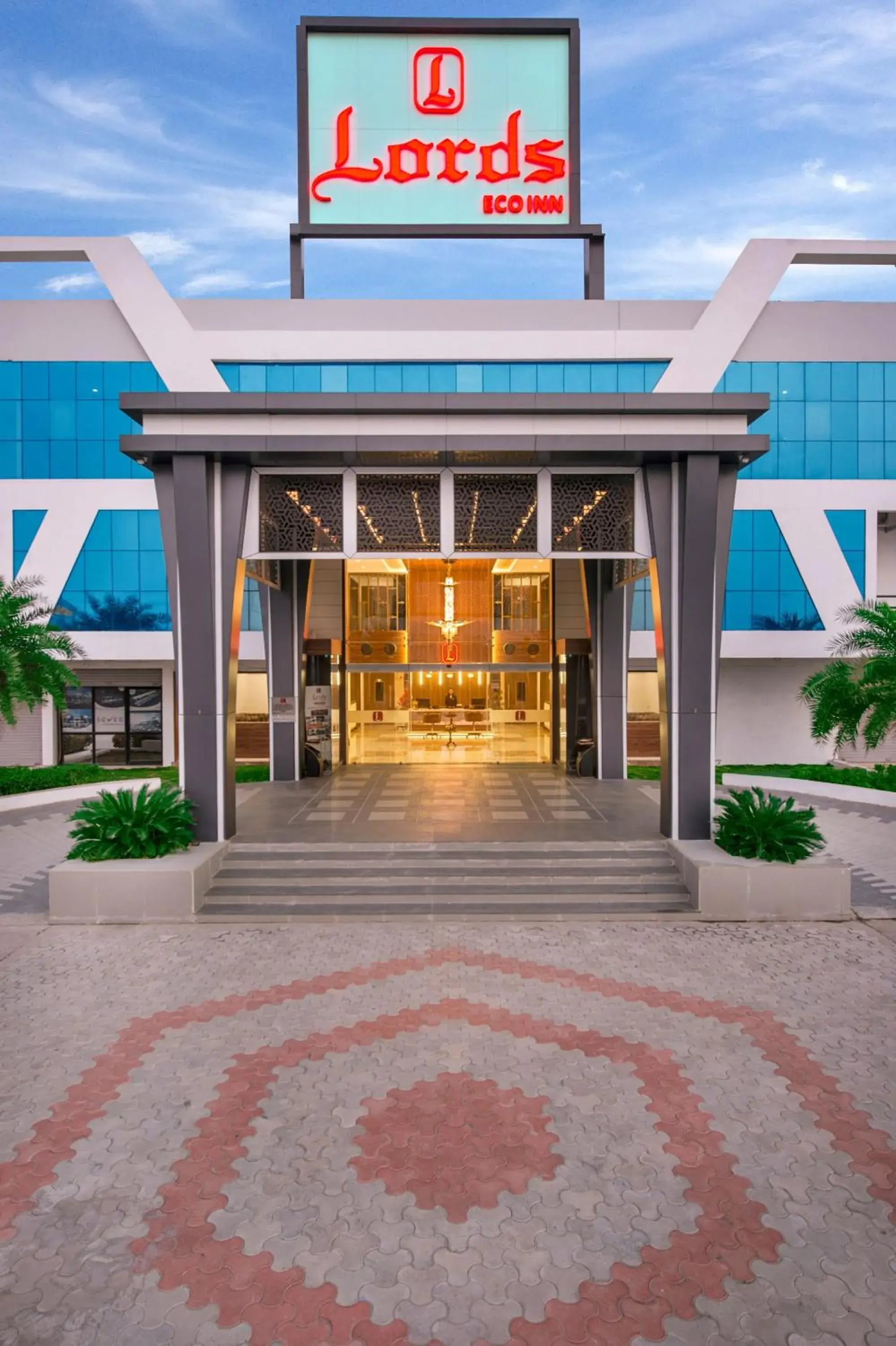 Facade/entrance in Lords Eco Inn Morbi Facade/entrance in Lords Eco Inn Morbi