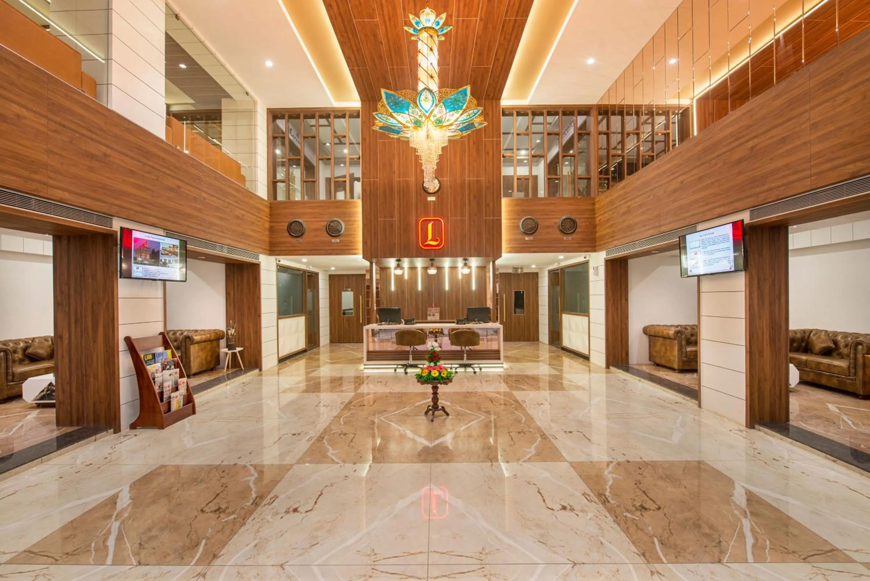 Lobby or reception in Lords Eco Inn Morbi