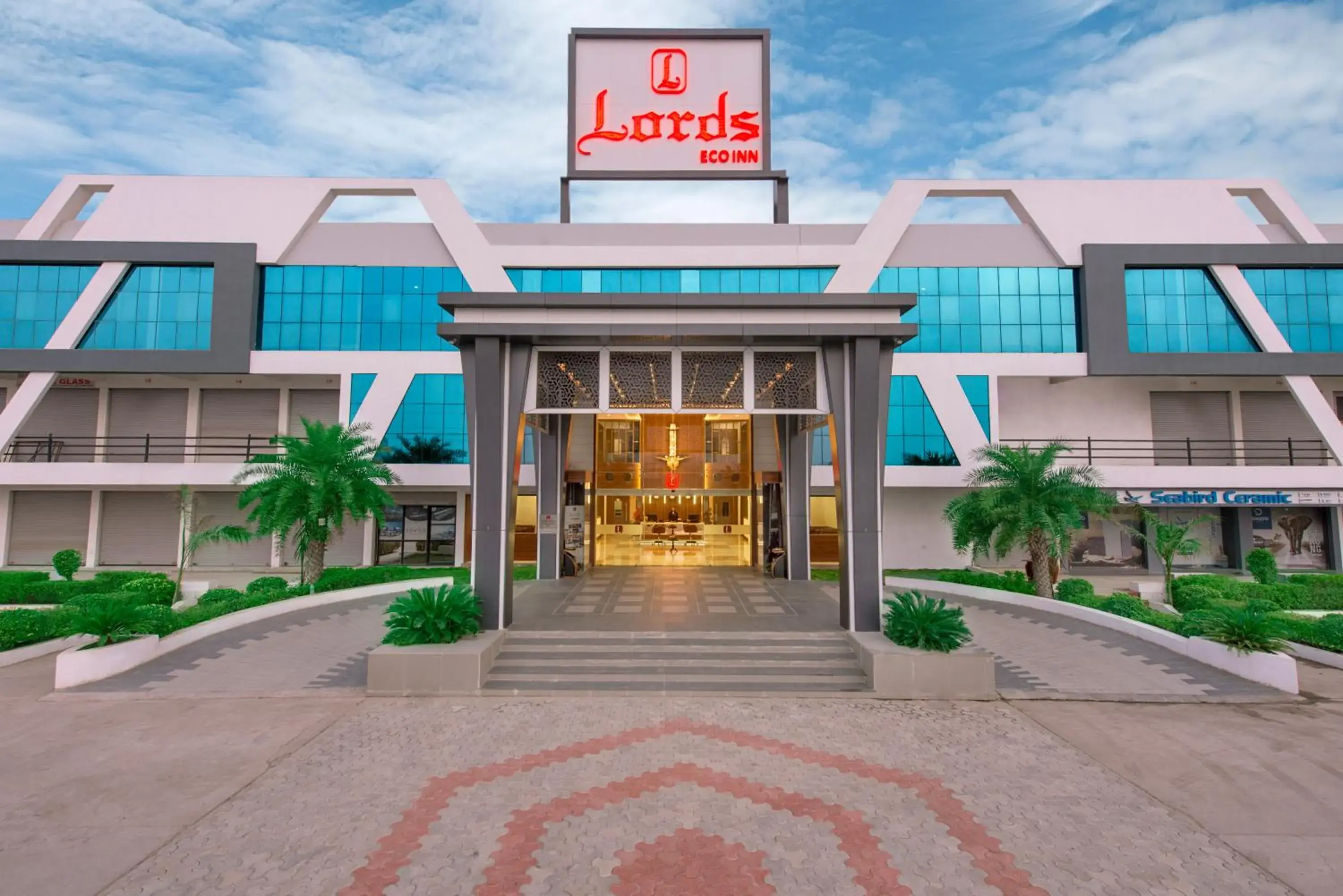 Facade/entrance in Lords Eco Inn Morbi Facade/entrance in Lords Eco Inn Morbi