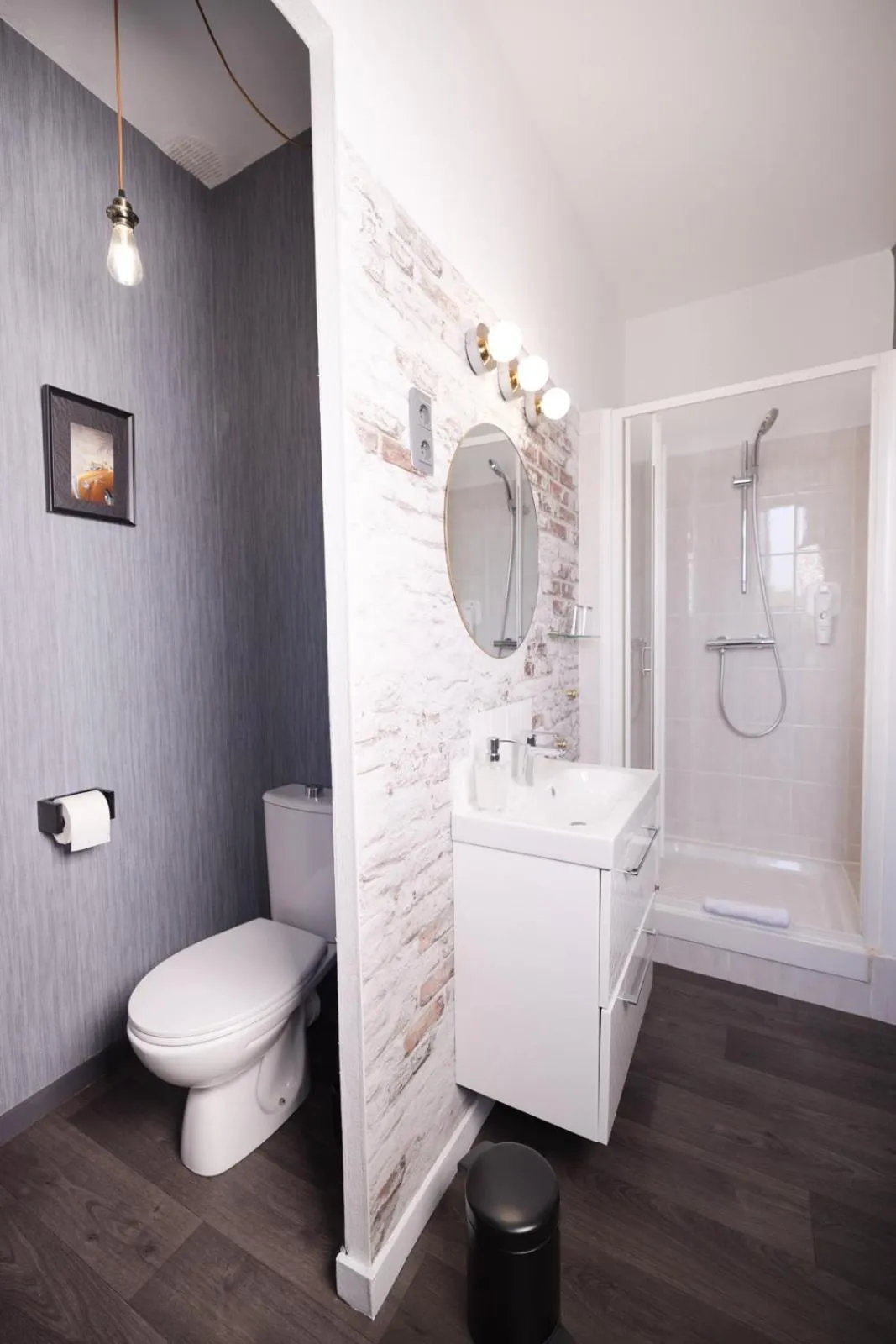 Shower in Demeures & Châteaux - Hôtel Le Saint Pierre, La Baule-Escoublac