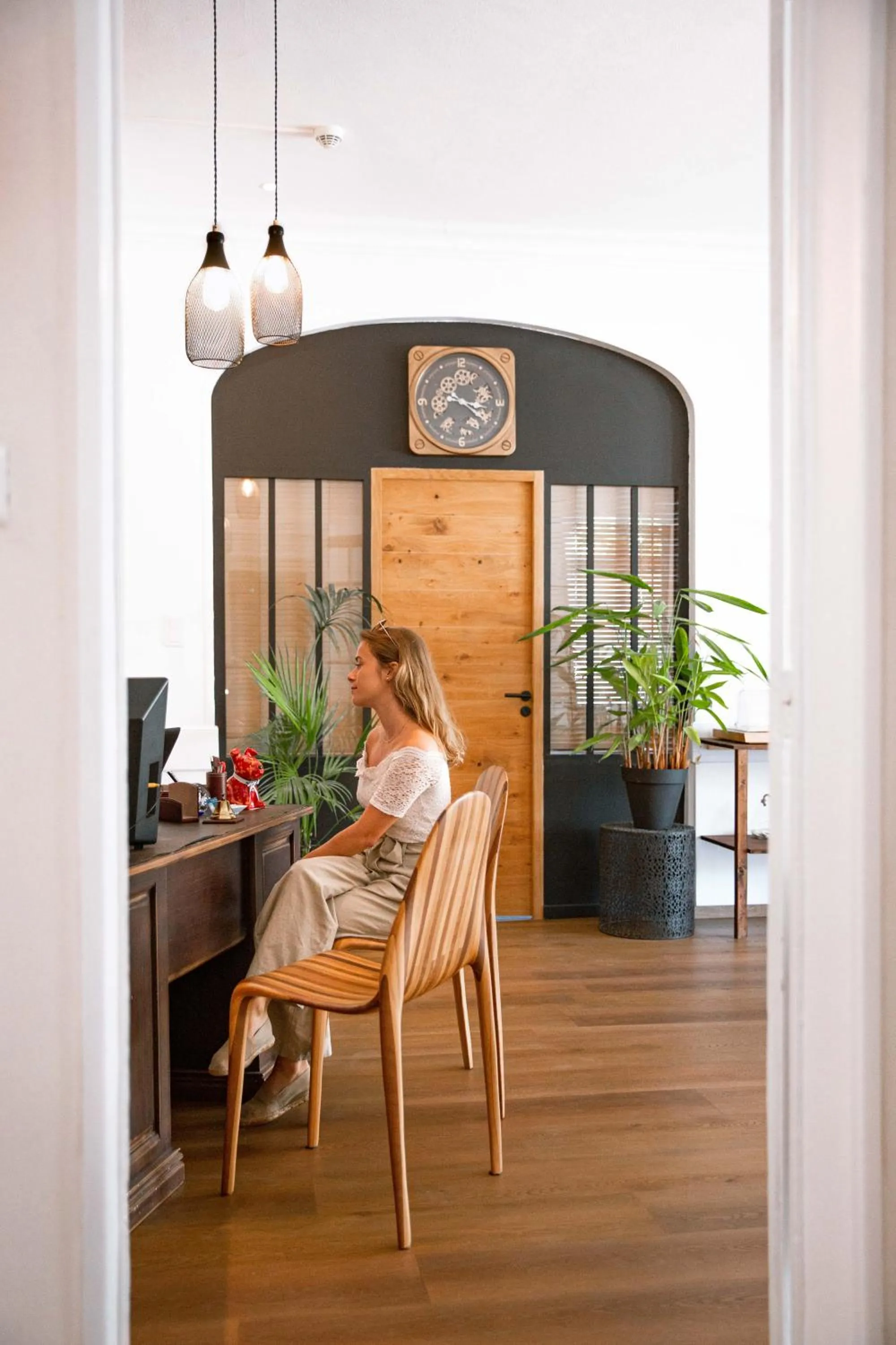 Lobby or reception in Demeures & Châteaux - Hôtel Le Saint Pierre, La Baule-Escoublac