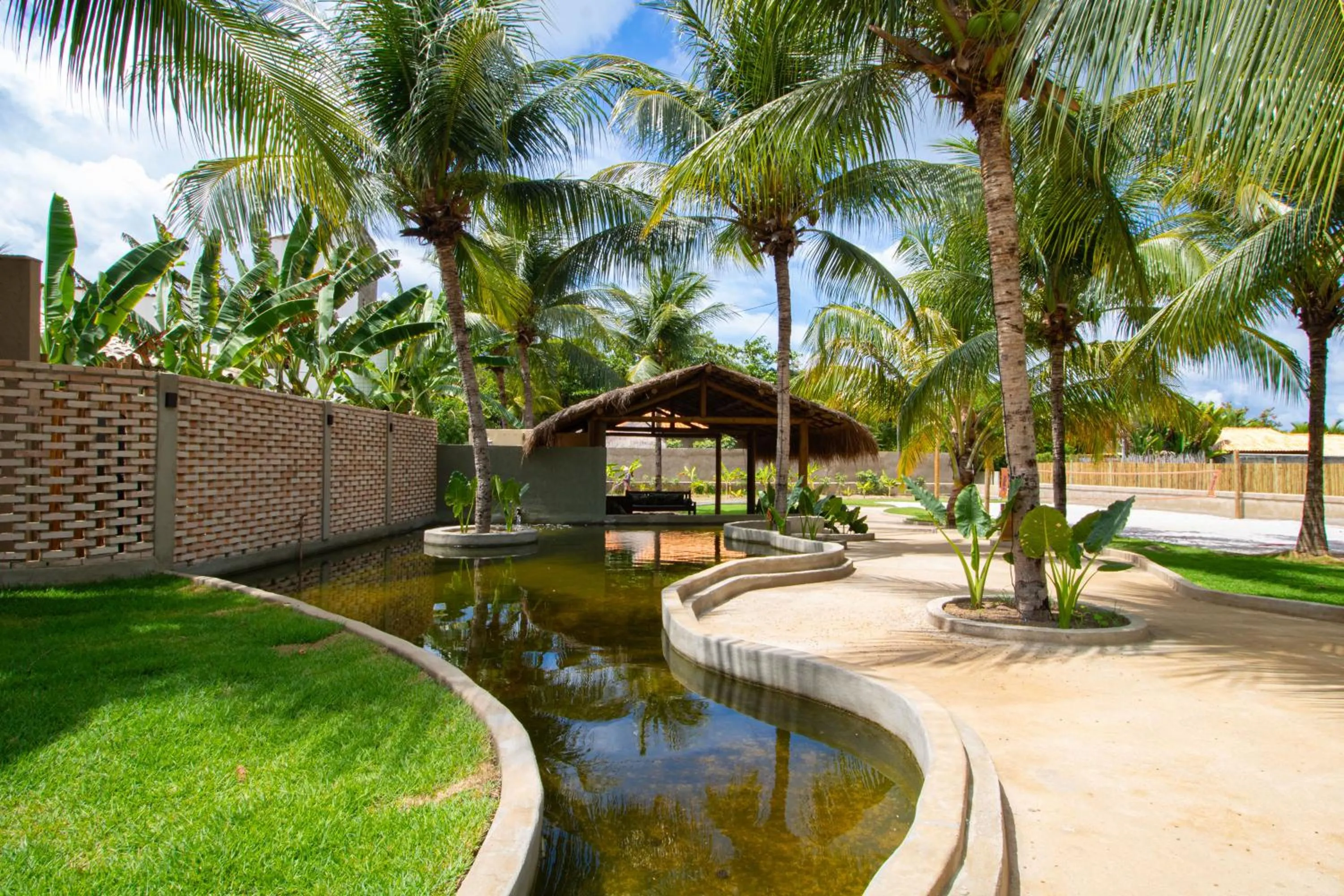 Lake view in Pousada Tatuá