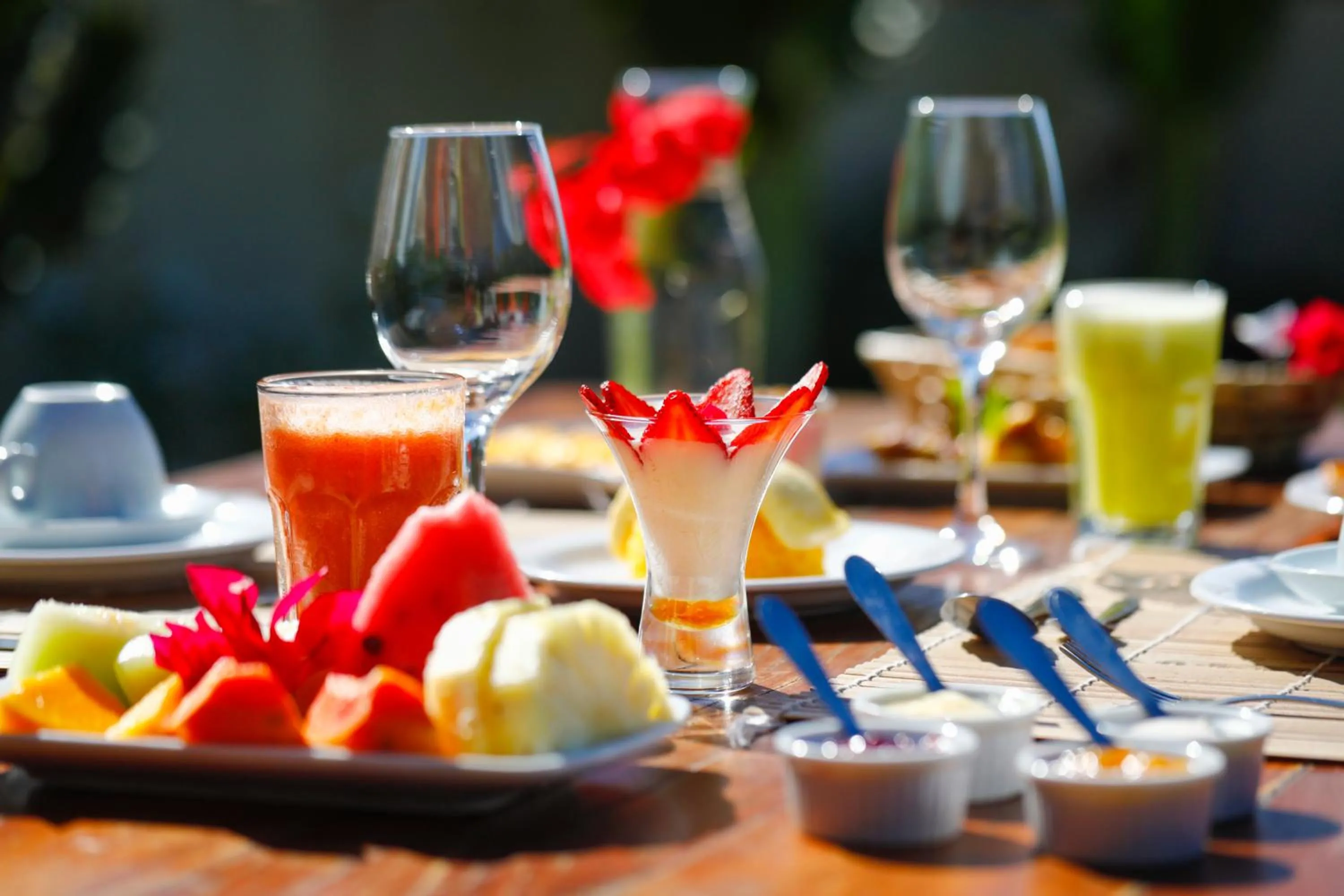 Restaurant/places to eat in Pousada Tatuá