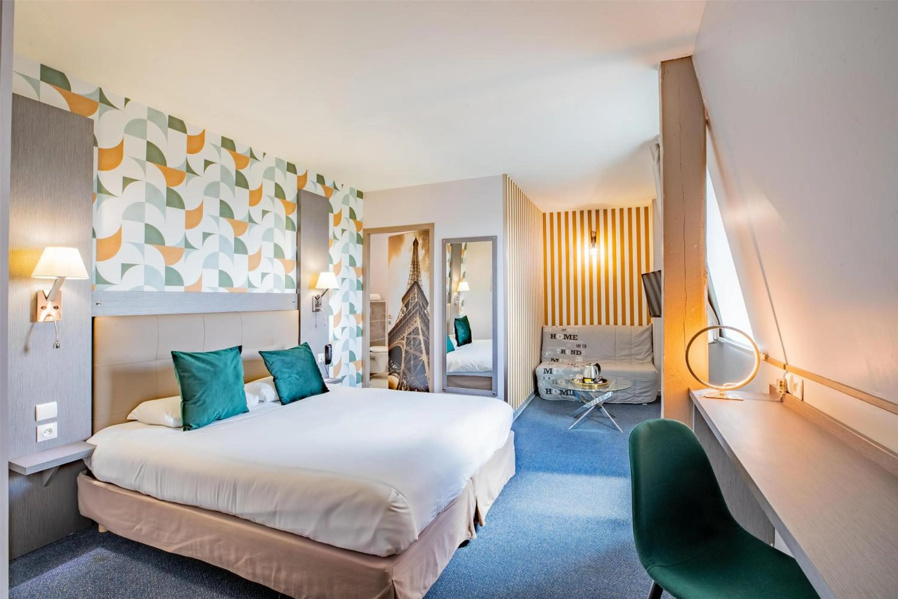 Bedroom, Bed in Best Western Hotel Saint Claude