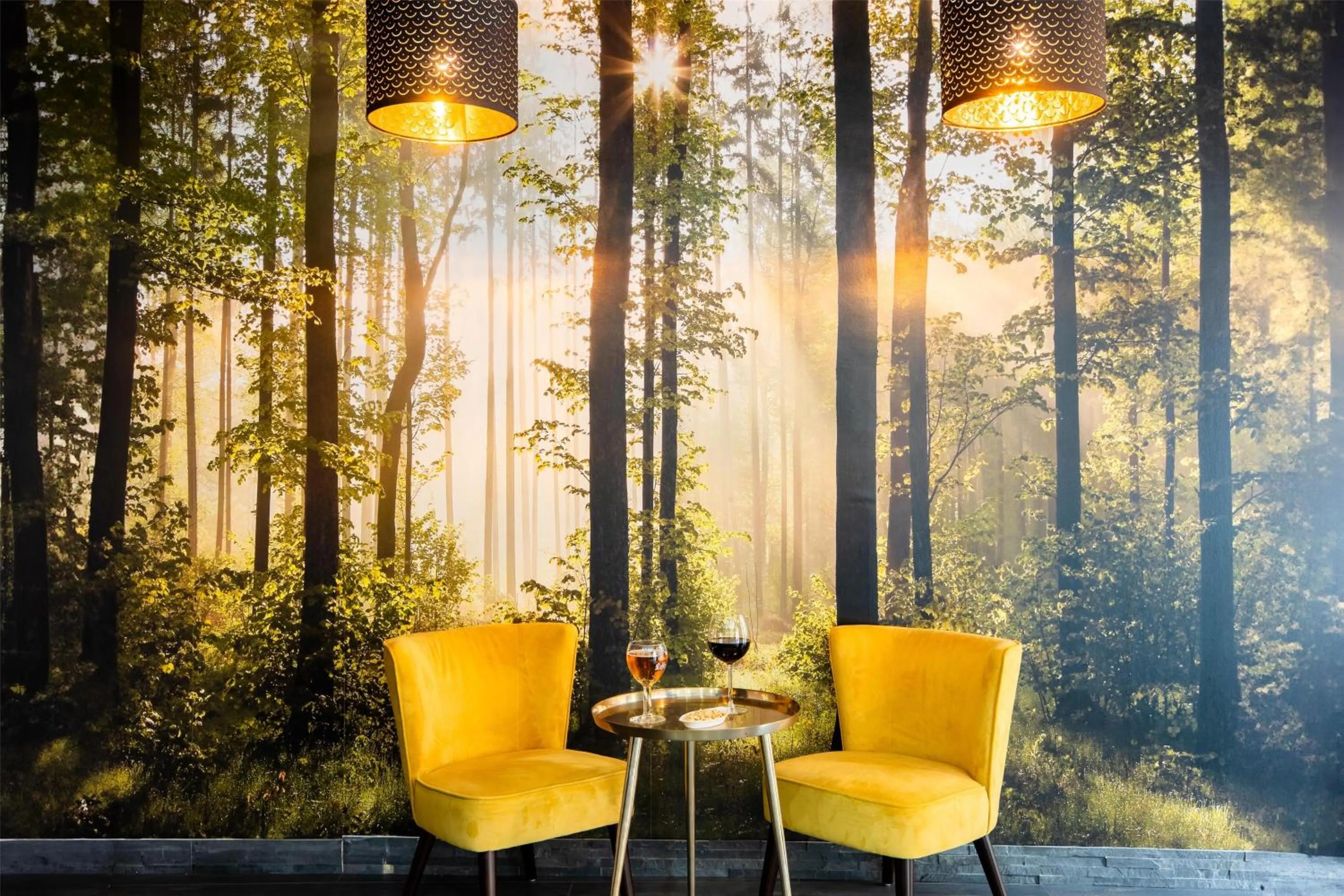 Lobby or reception in Best Western Hotel Saint Claude