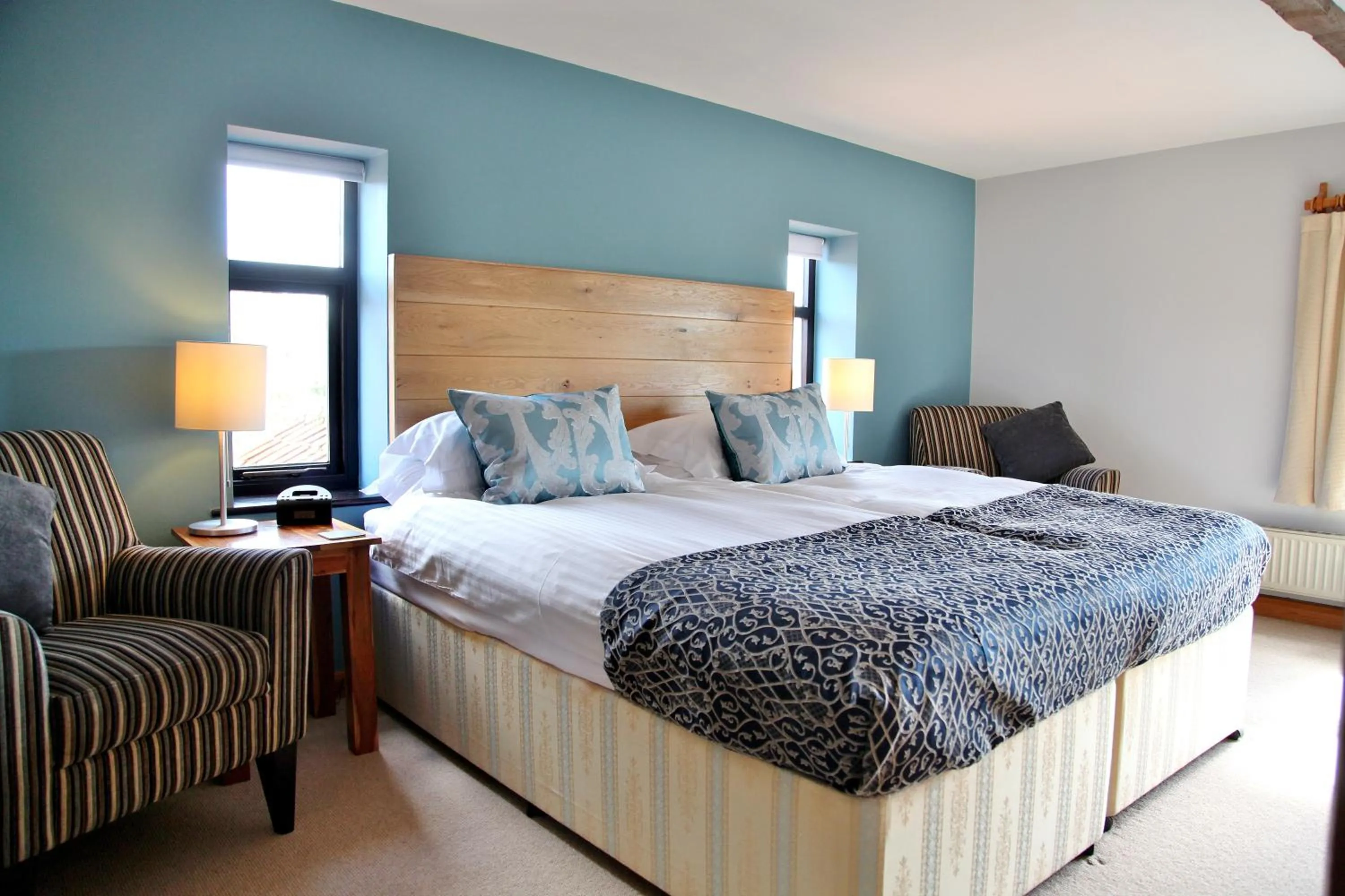 Bedroom, Bed in Greenbanks Hotel Norfolk