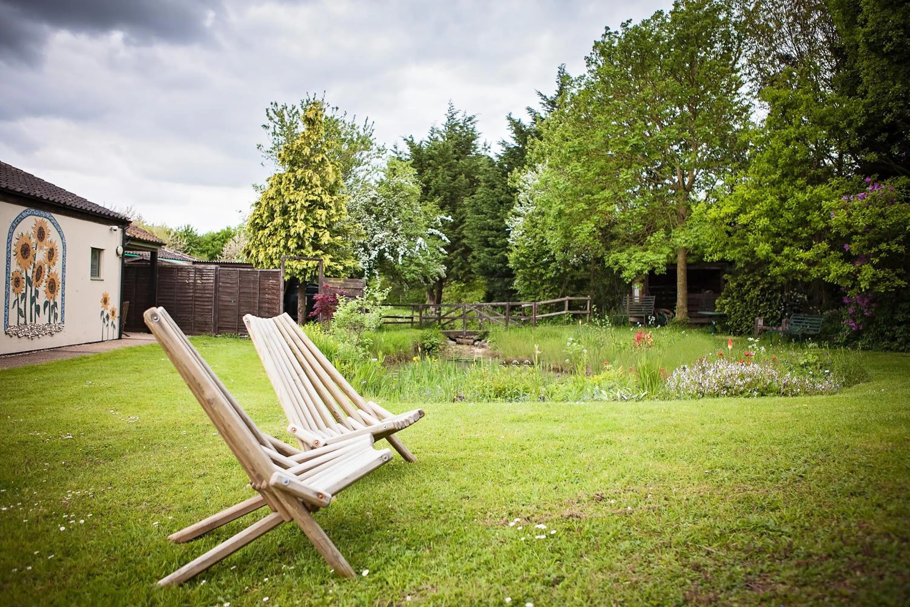 Garden in Greenbanks Hotel Norfolk