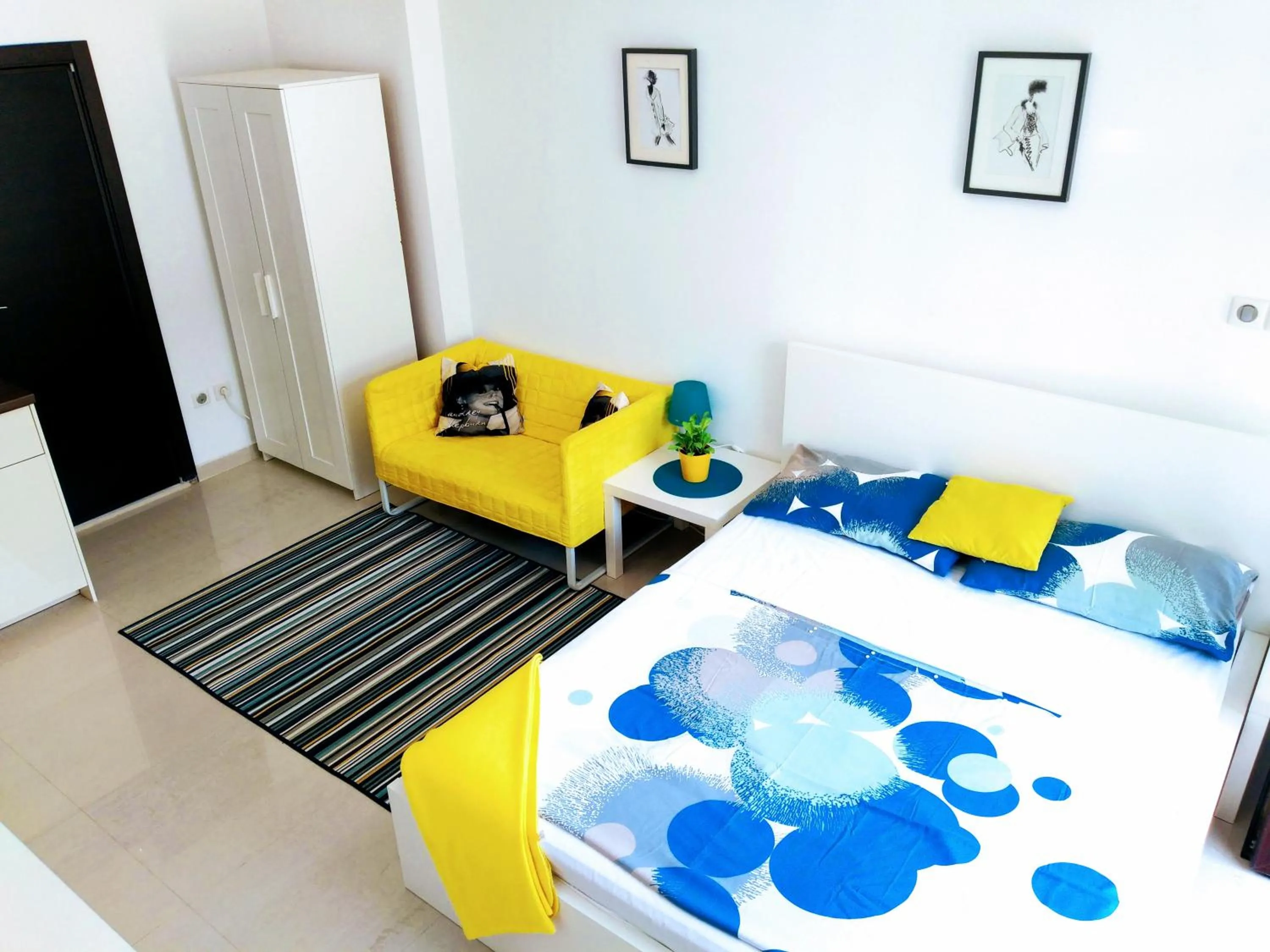 Bed in Apartments Villa Alba