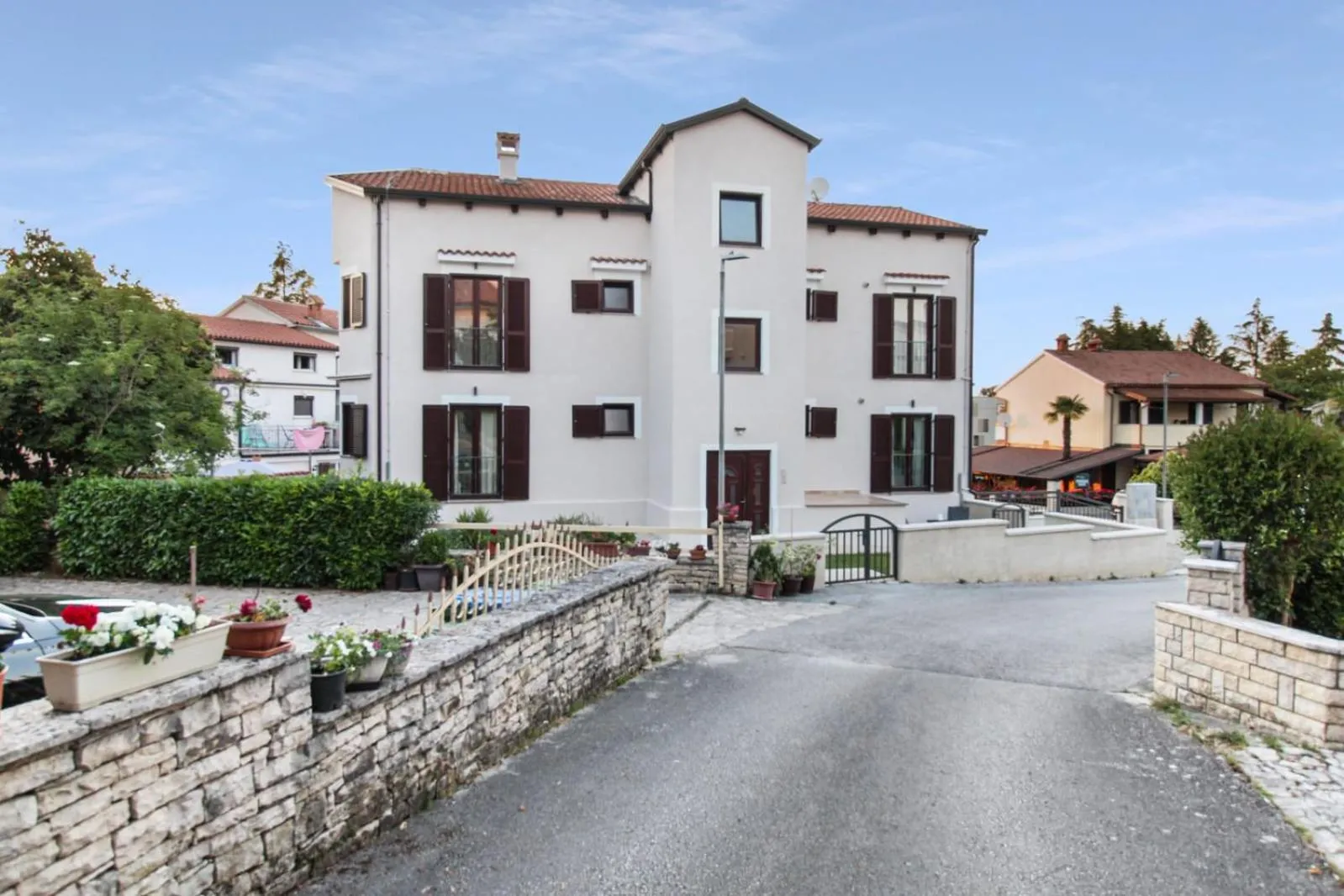 Property building in Apartments Villa Alba