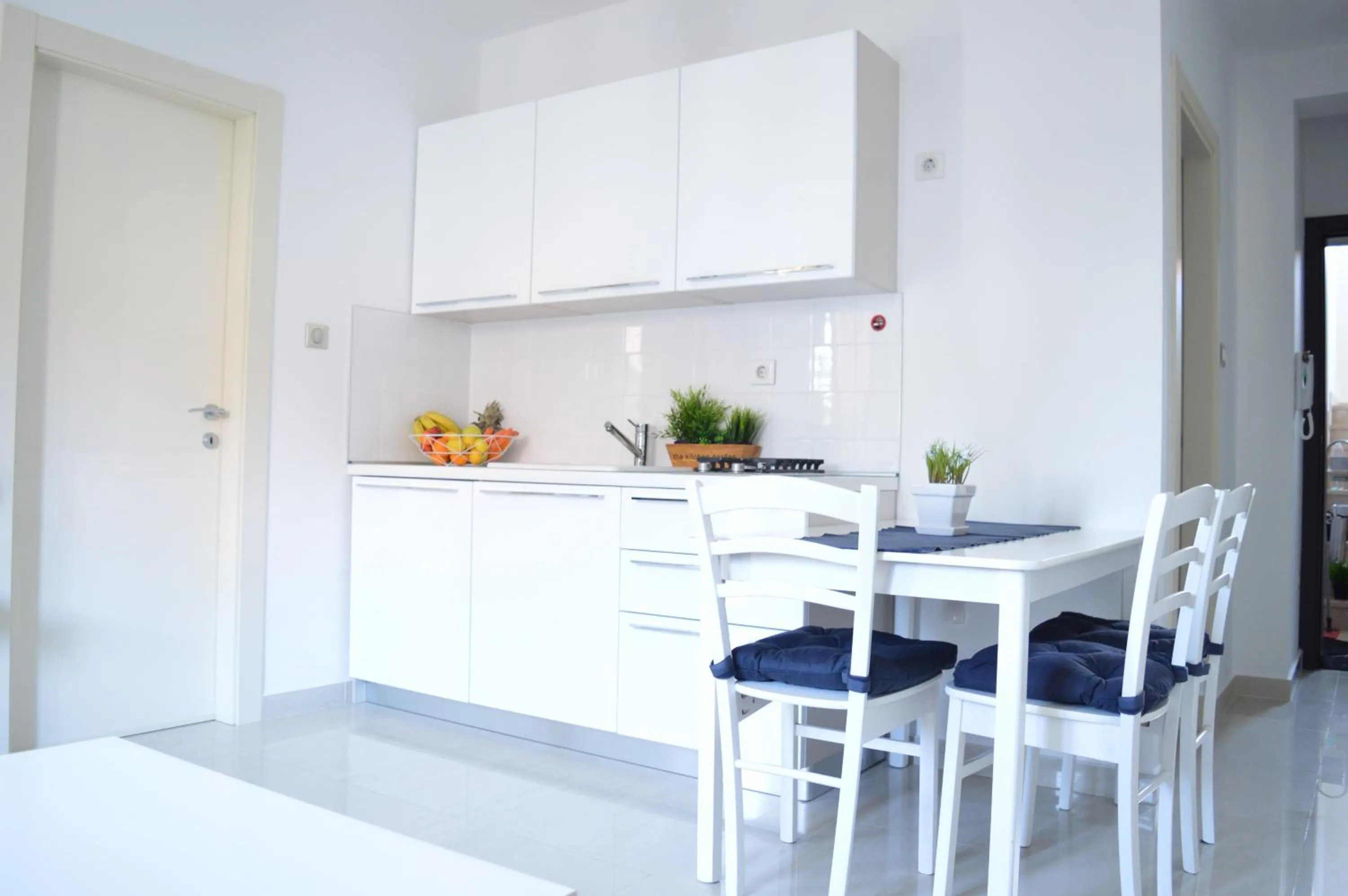 Kitchen or kitchenette in Apartments Villa Alba