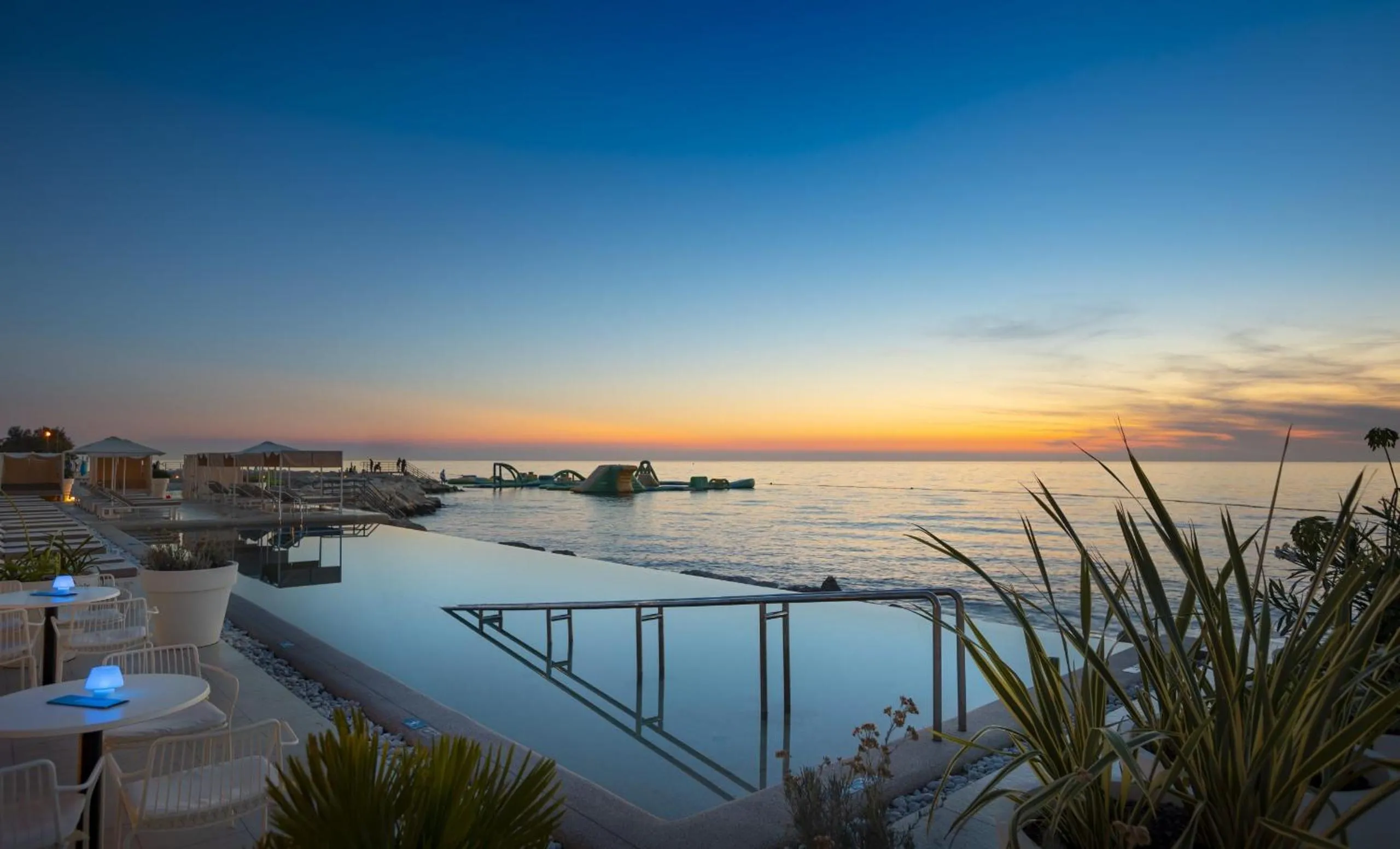 Sunset in Apartments Villa Alba