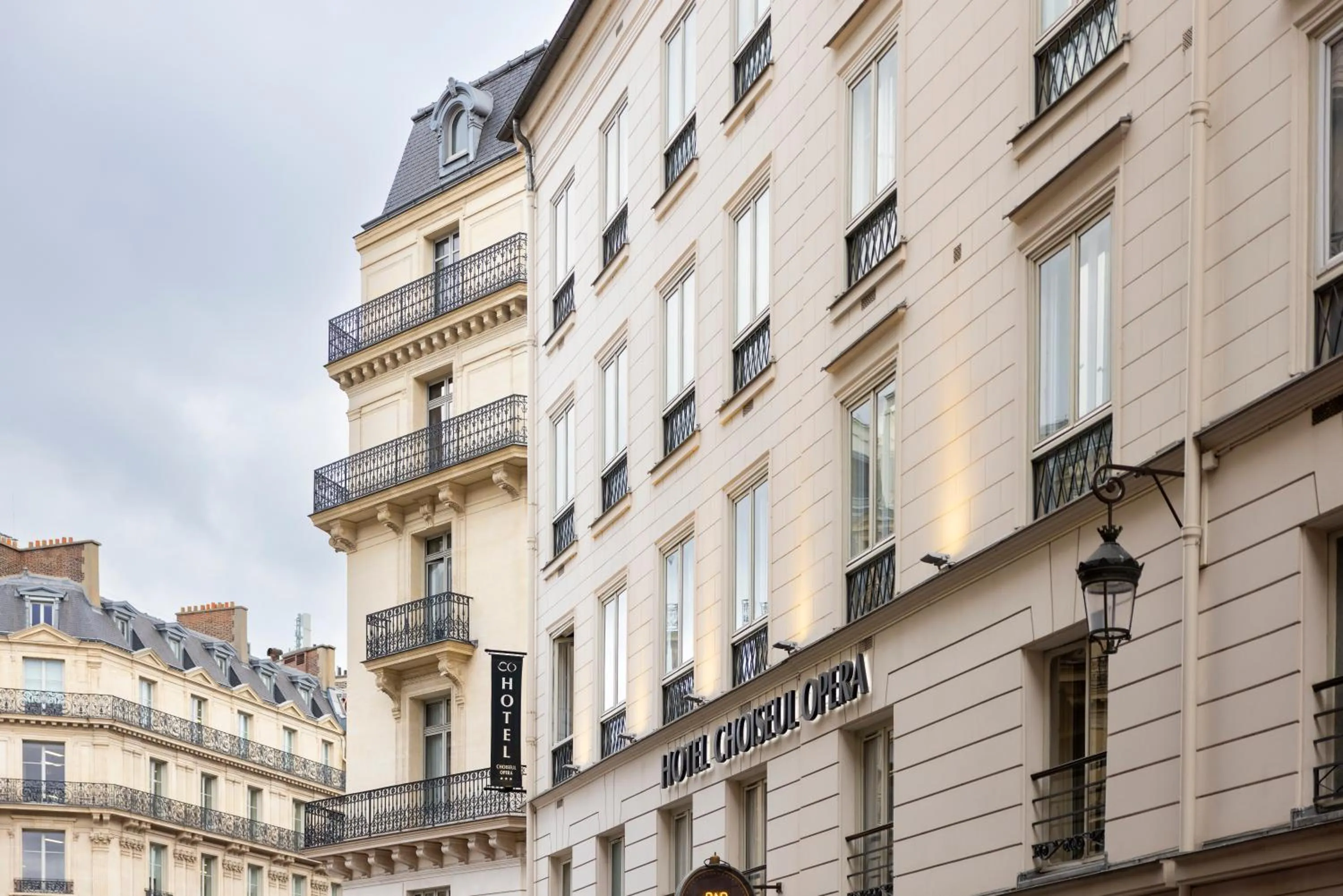 Property building in Hotel Choiseul Opera