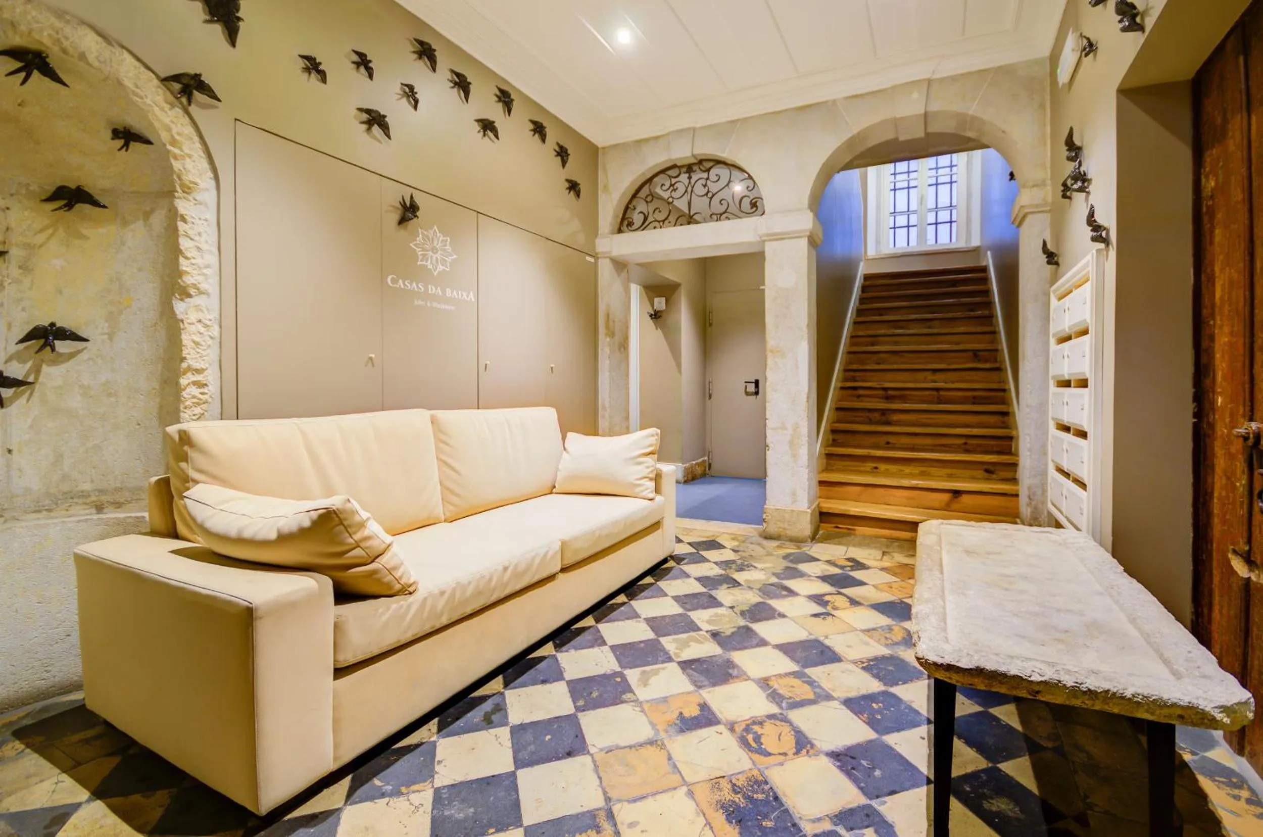Lobby or reception in Casas da Baixa - Jules & Madeleine
