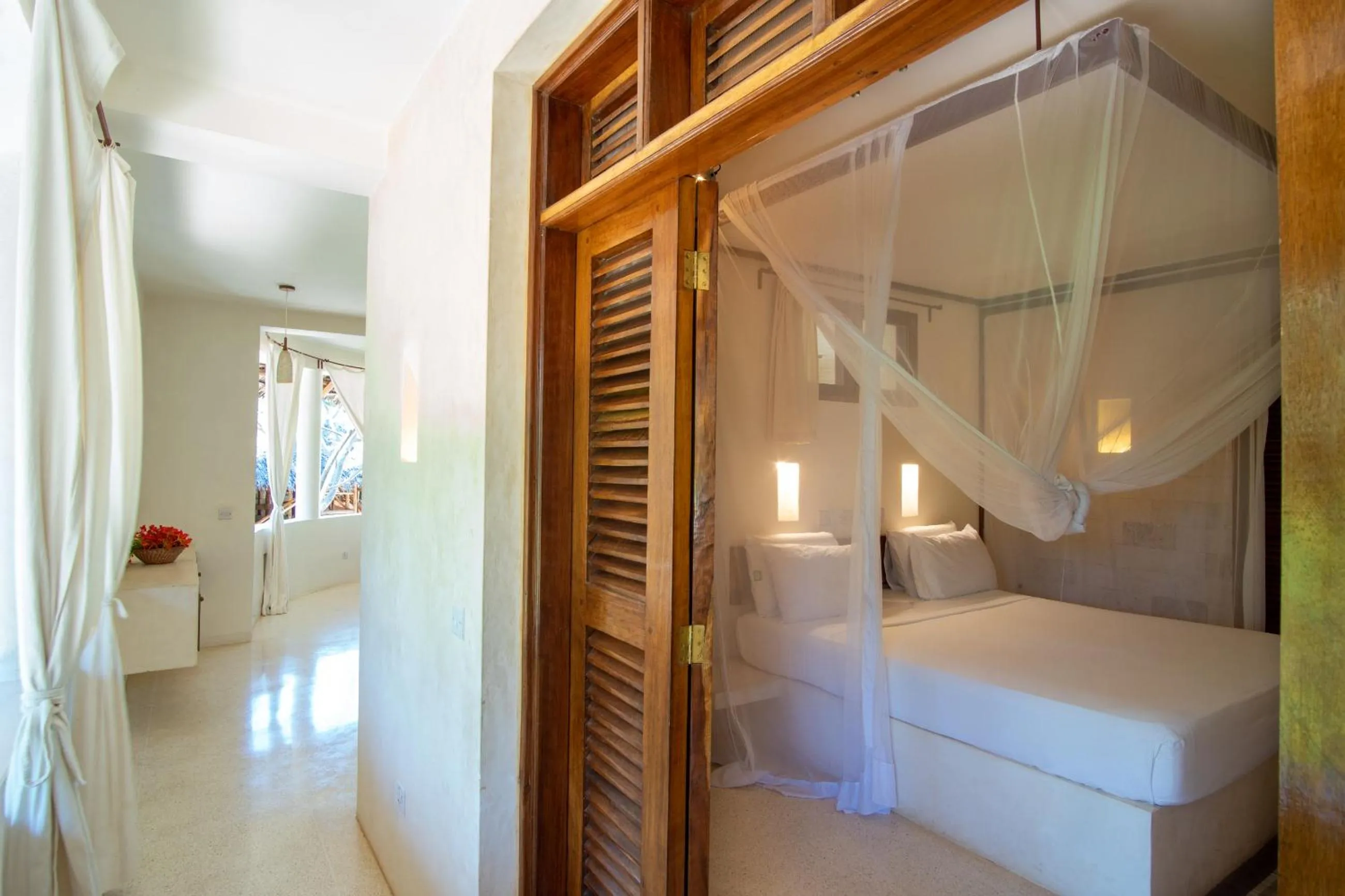 Bed in Palm Garden ECO Boutique Hotel No Kids under 12