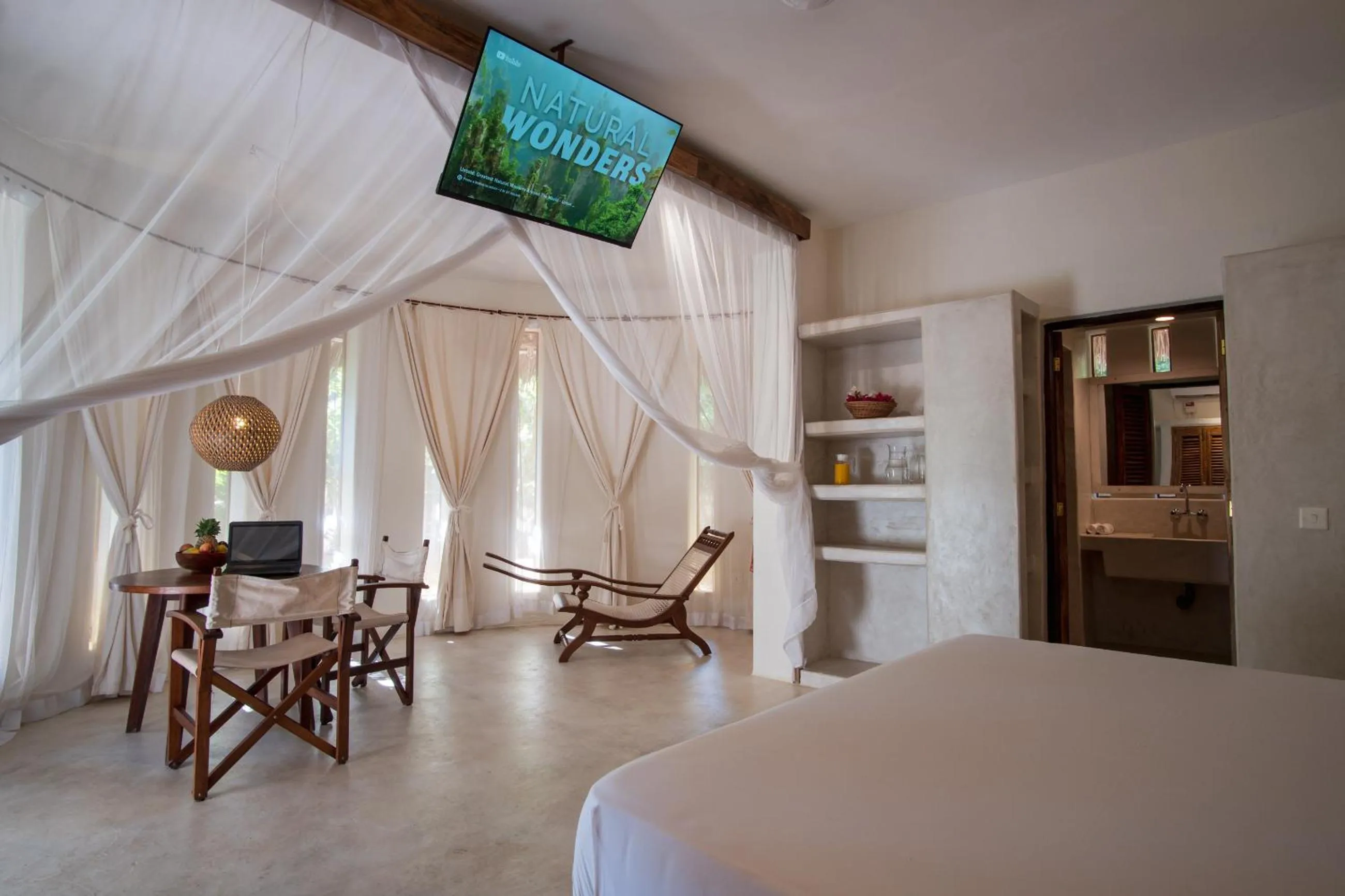 Bed in Palm Garden ECO Boutique Hotel No Kids under 12