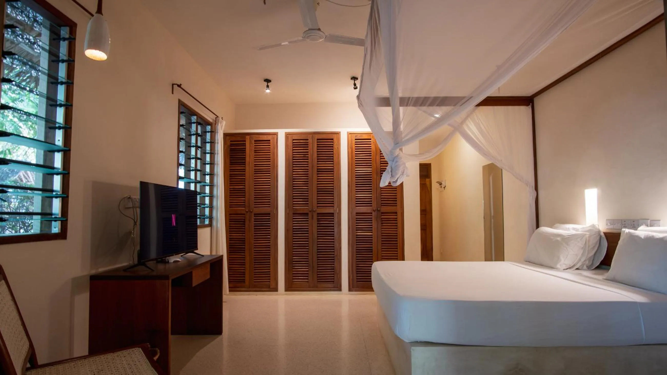 Bed in Palm Garden ECO Boutique Hotel No Kids under 12