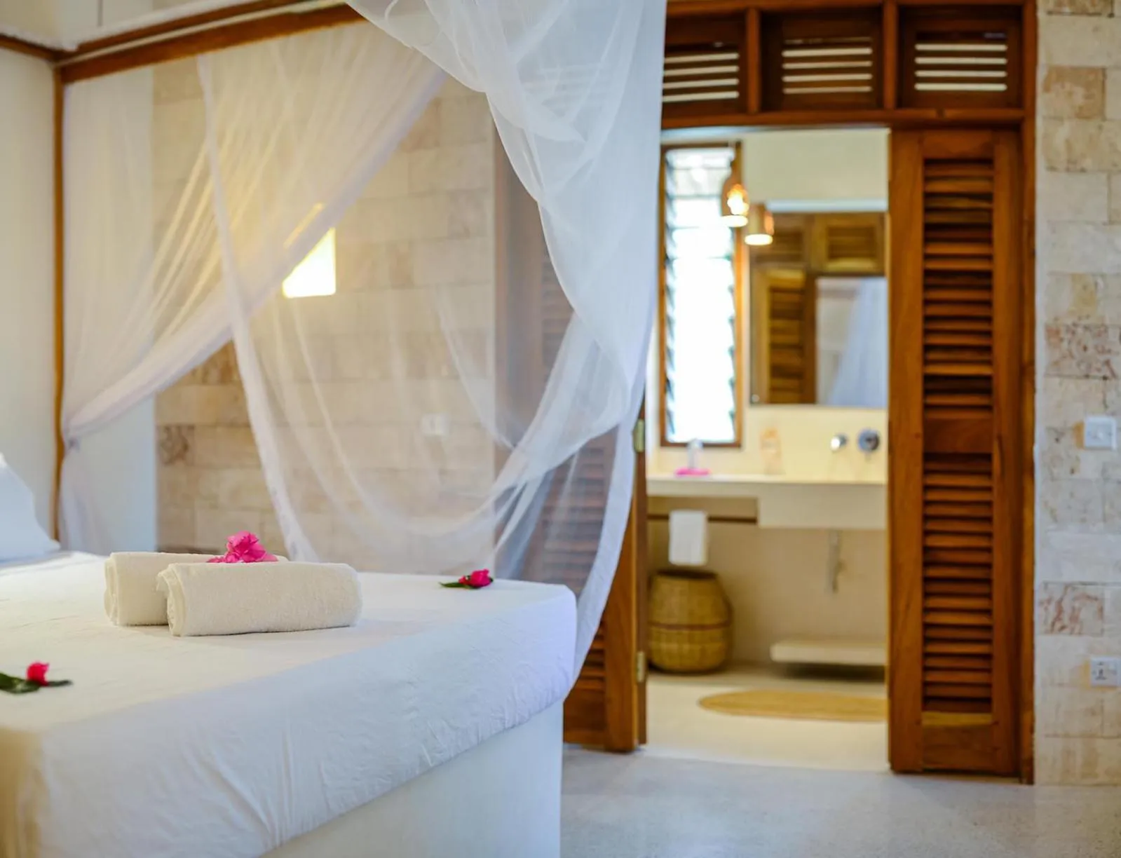 Bed in Palm Garden ECO Boutique Hotel No Kids under 12