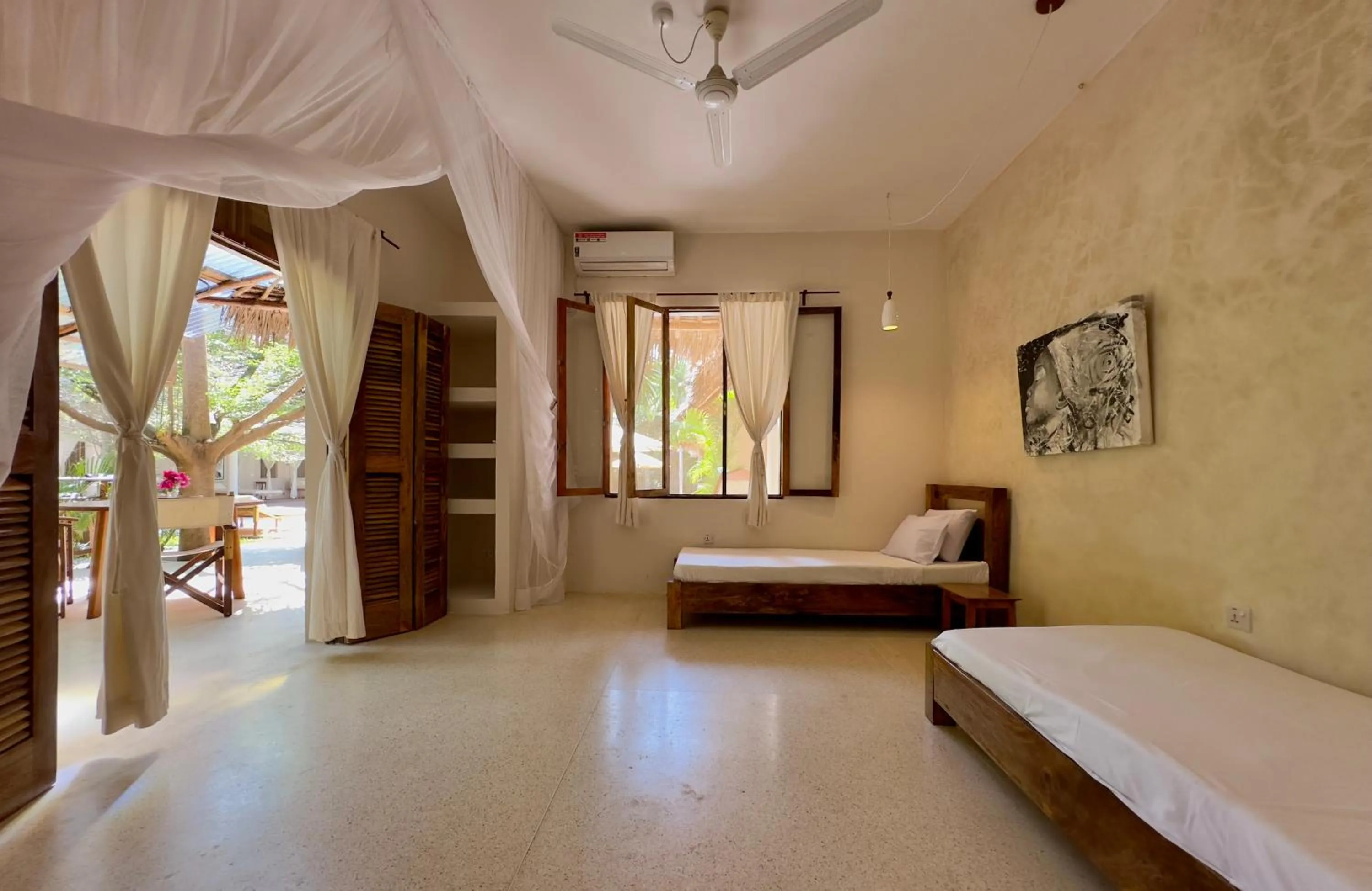 Bed in Palm Garden ECO Boutique Hotel No Kids under 12