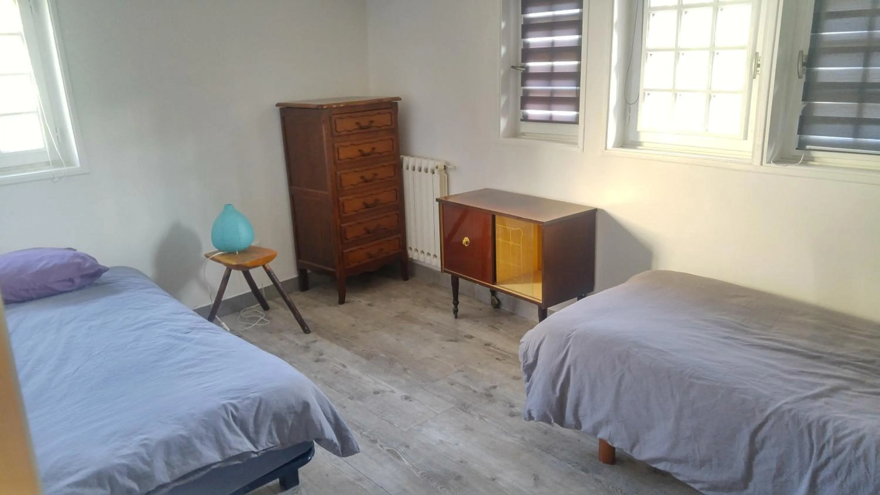 Bed in Hostel du lapin blanc