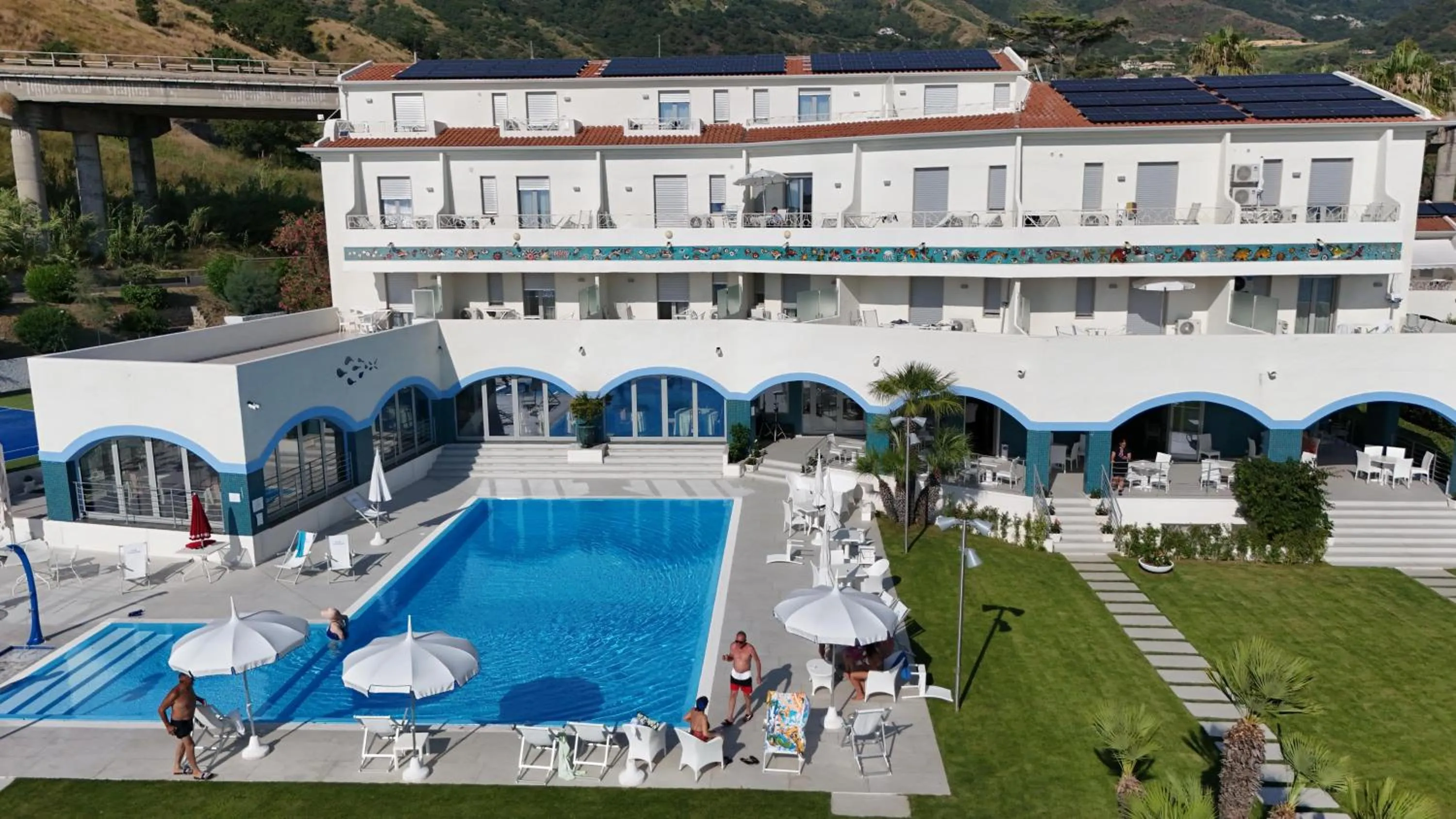 Property building in Hotel Poseidon